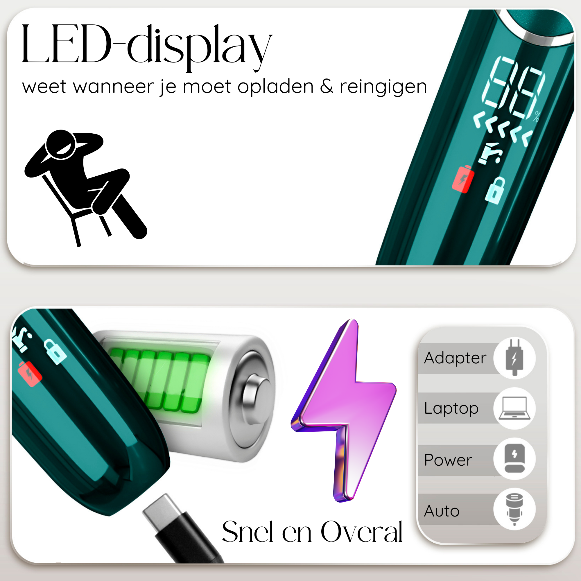 Sansbeauté® 4-in-1 Bikini Trimmer | Classic Green