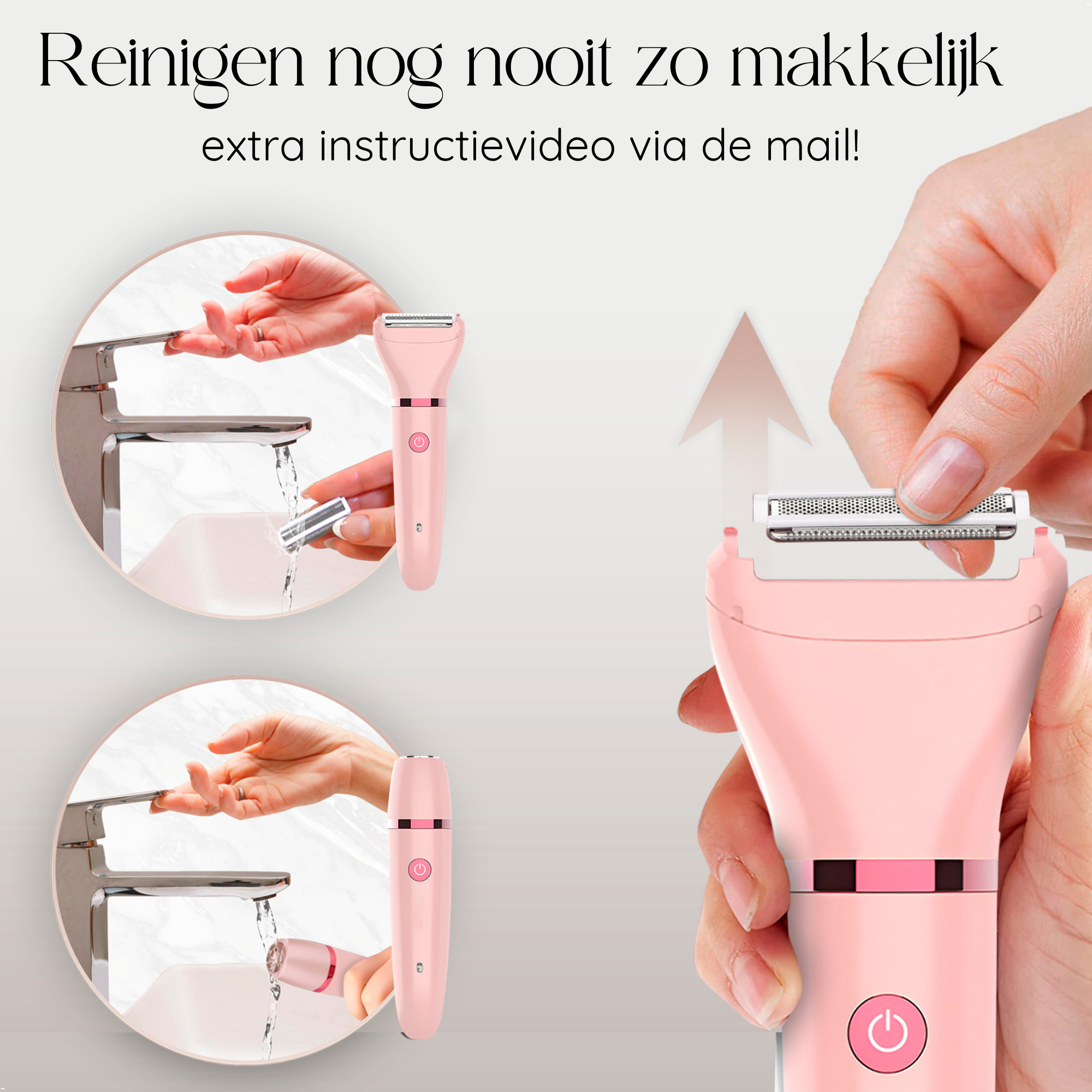 SANSBEAUTÉ® 3 IN 1 LADYSHAVE
