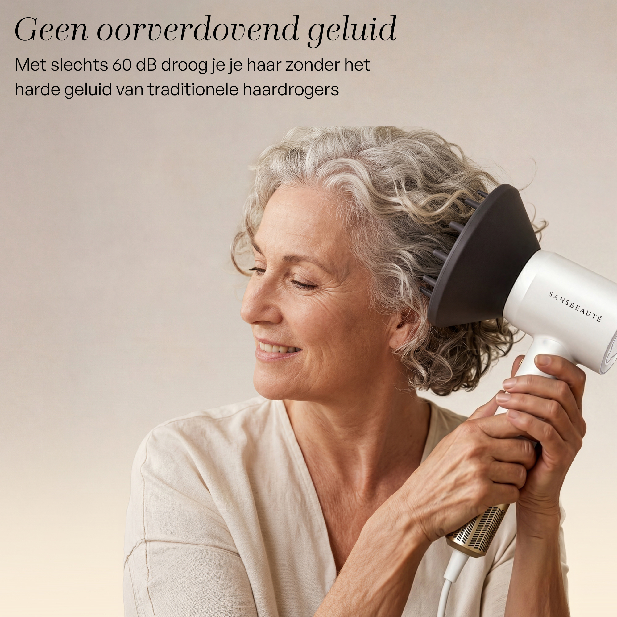 SANSBEAUTÉ® FÖHN MET DIFFUSER