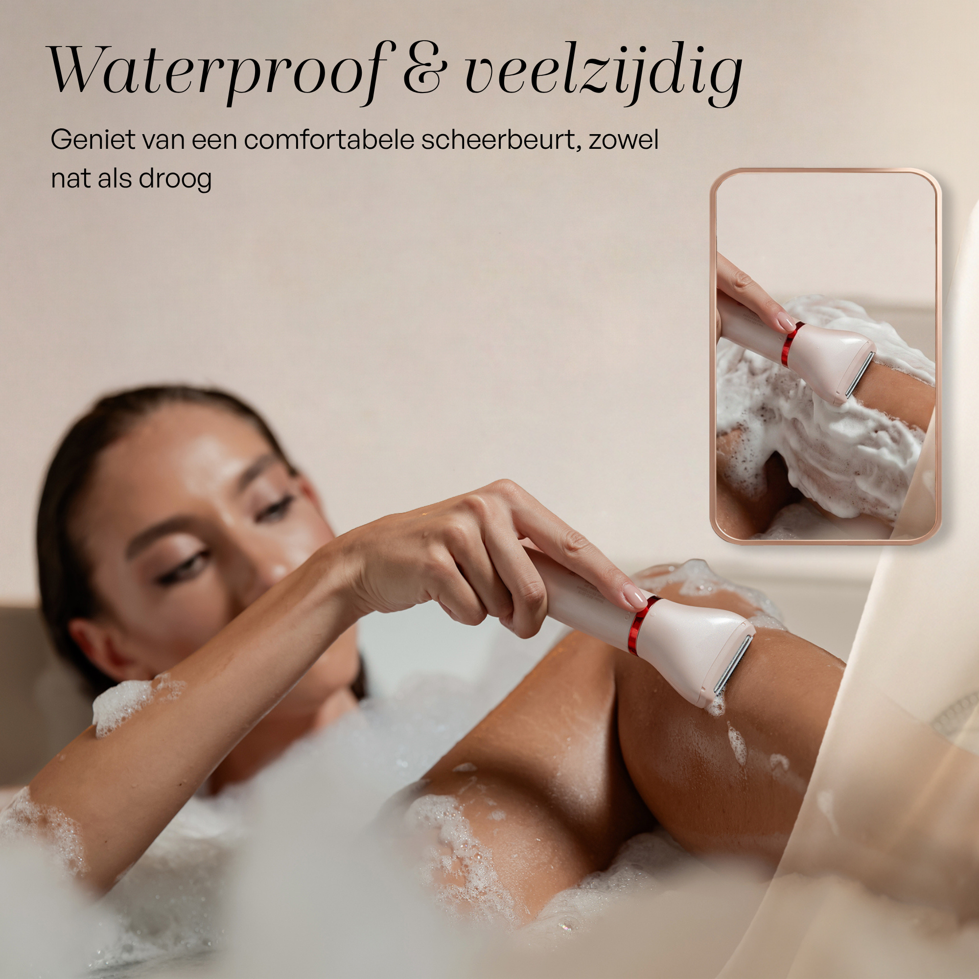 SANSBEAUTÉ® Rasoir Femme 3 en 1
