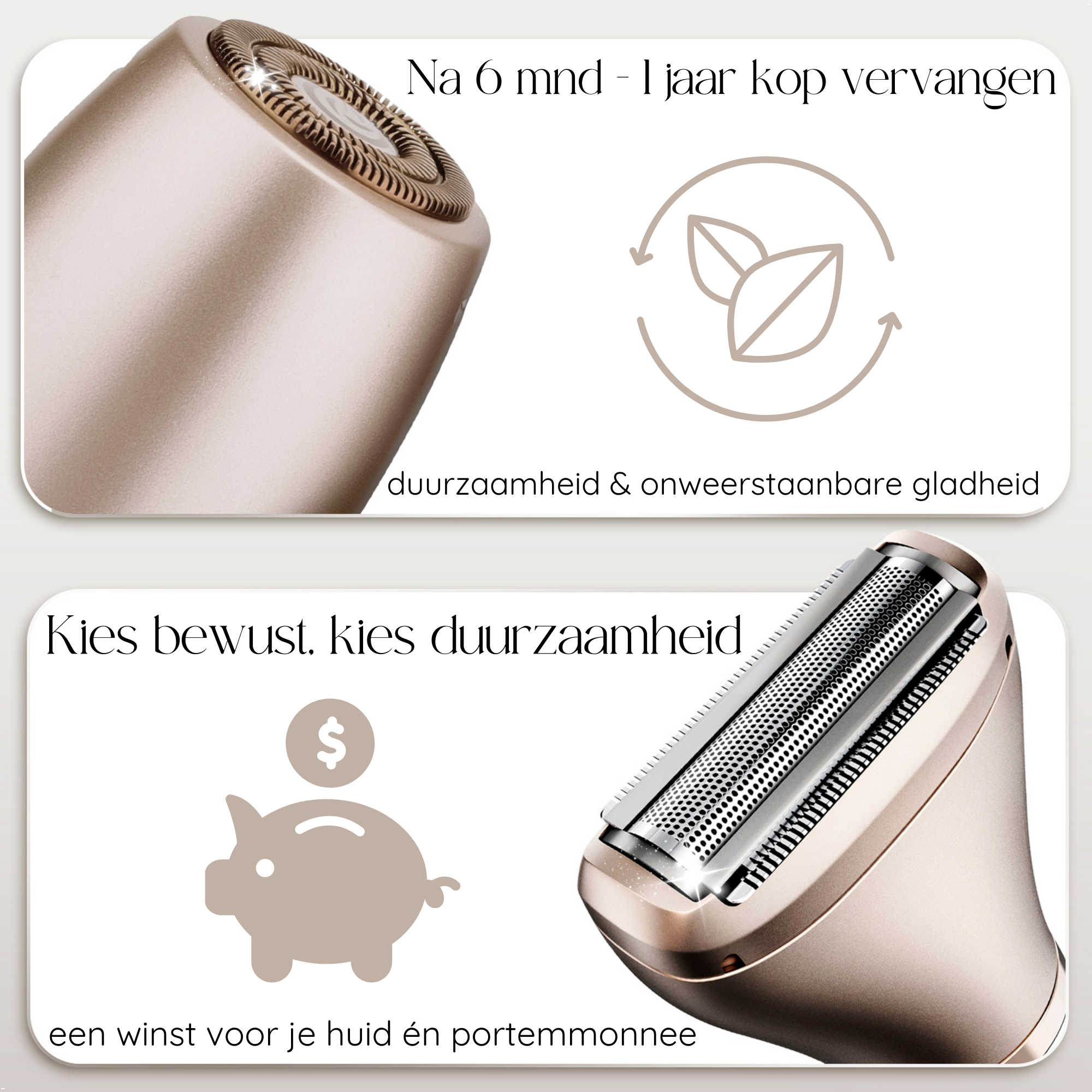 SANSBEAUTÉ® 2 IN 1 LADYSHAVE