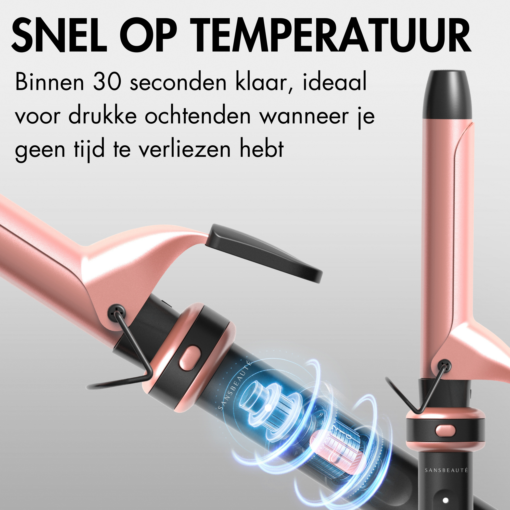 SANSBEAUTÉ® CURLING IRON - 6 IN 1
