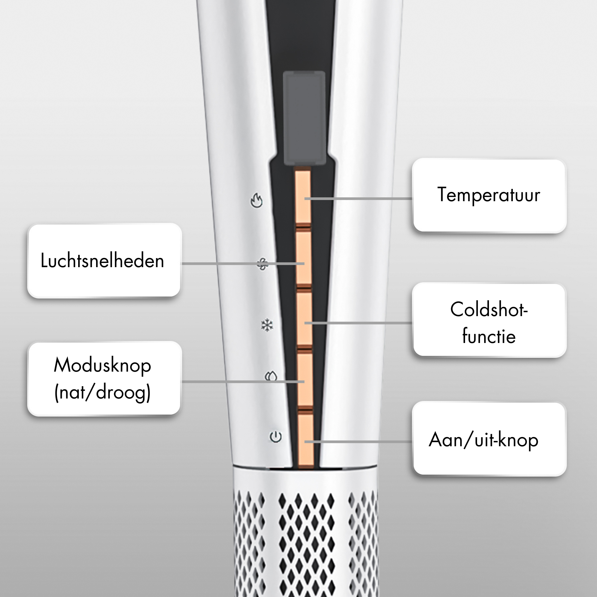 SANSBEAUTÉ® SANSTRAIGHT 2-IN-1 HAIR DRYER STRAIGHTENER