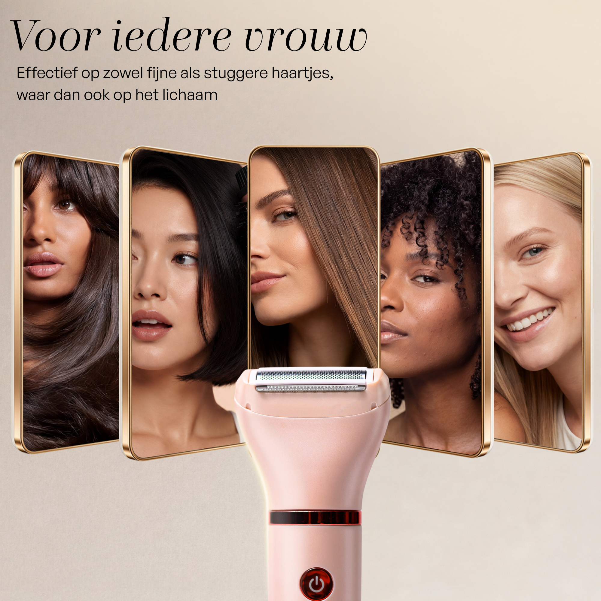 SANSBEAUTÉ® Rasoir Femme 3 en 1