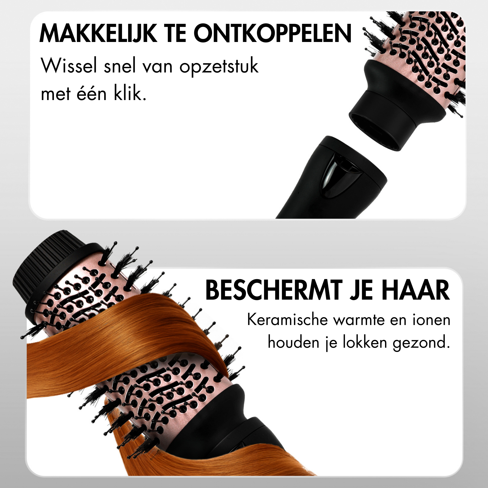 SANSBEAUTÉ® FÖHNBORSTEL - 4 IN 1