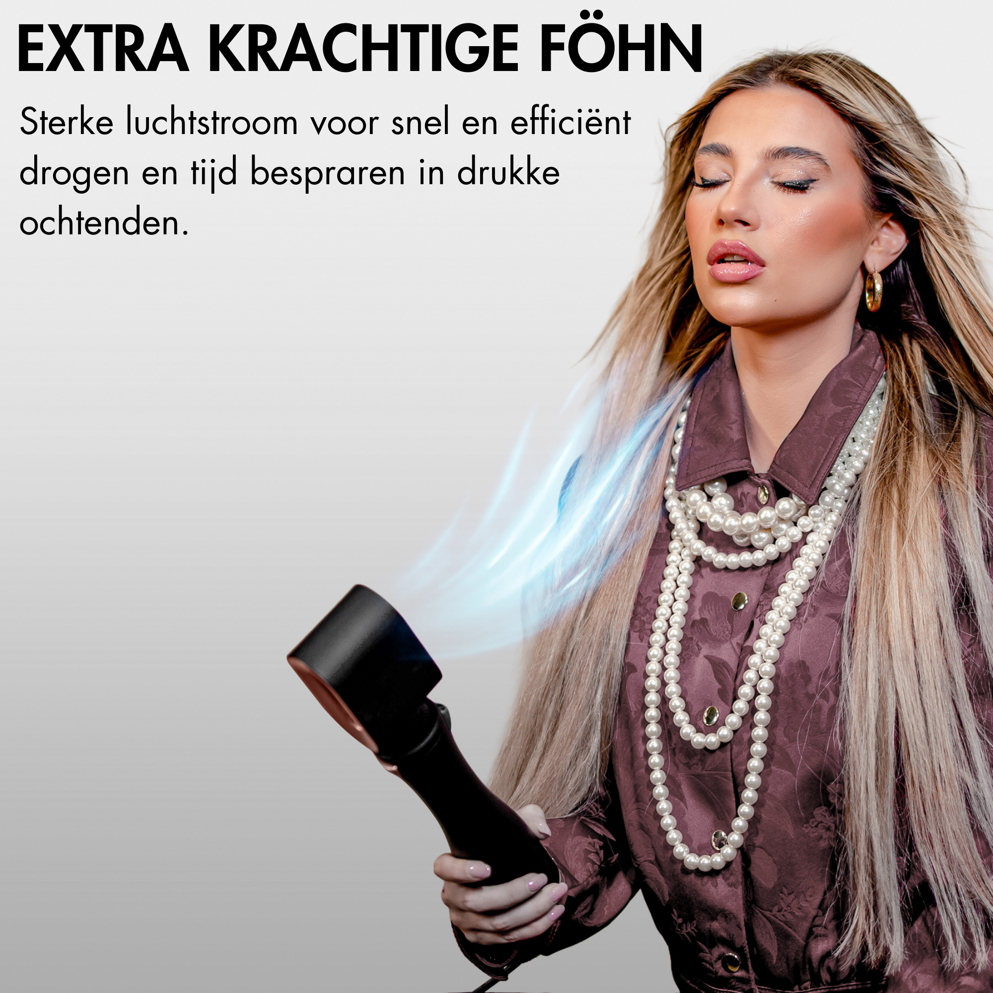 SANSBEAUTÉ® FÖHNBORSTEL - 4 IN 1