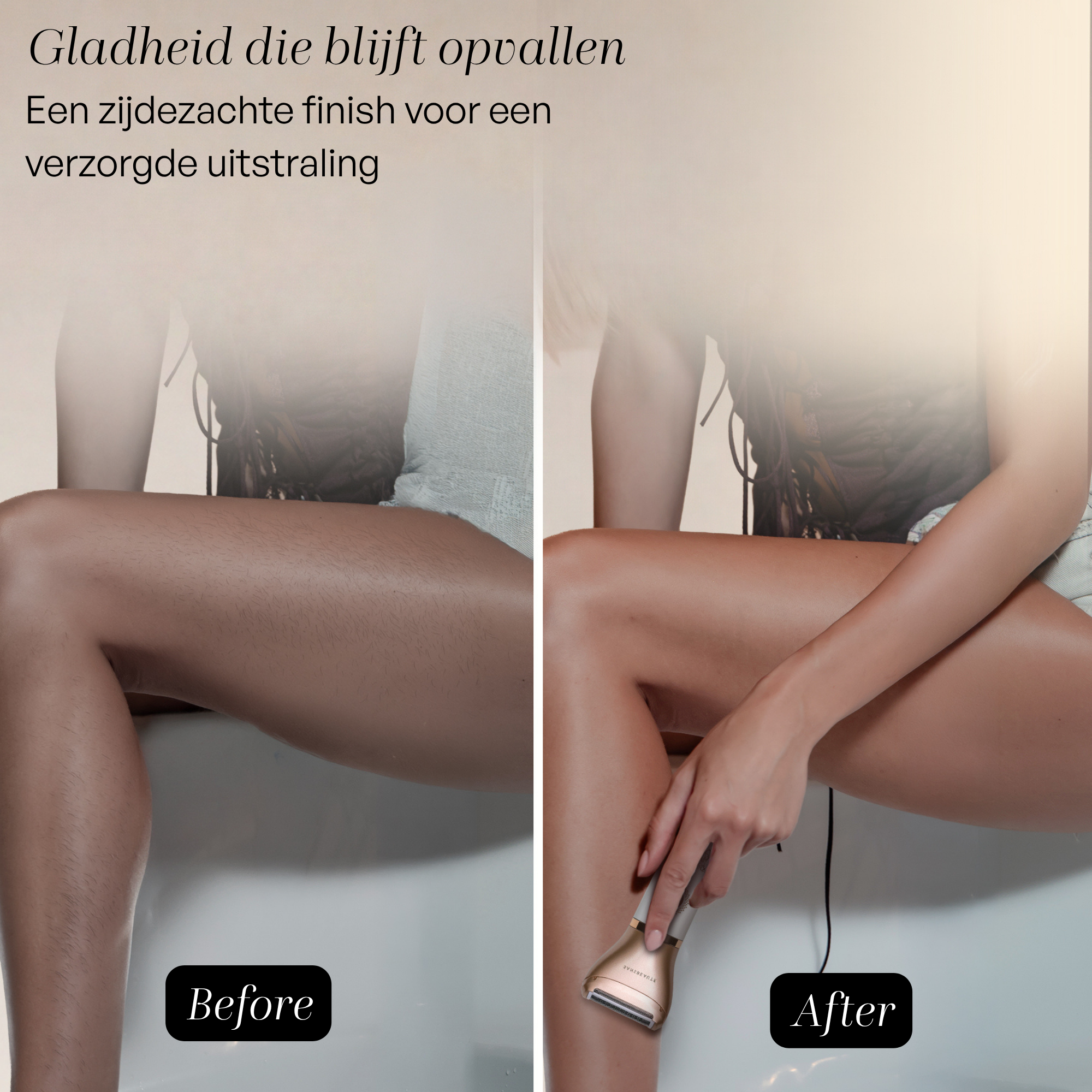 SANSBEAUTÉ® 2 I 1 DAMRAKAPPARE