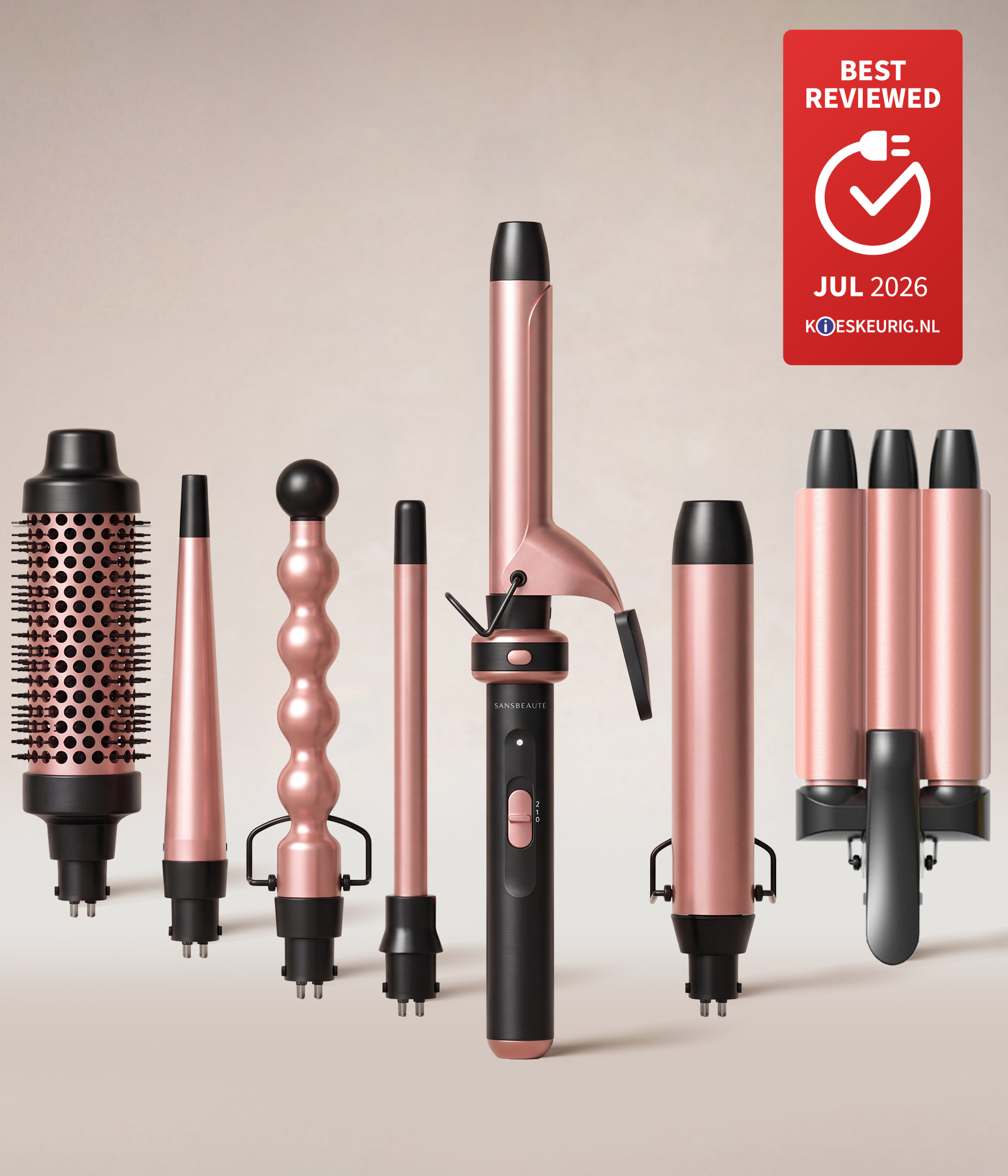 SANSBEAUTÉ® 7 IN 1 KRULTANG
