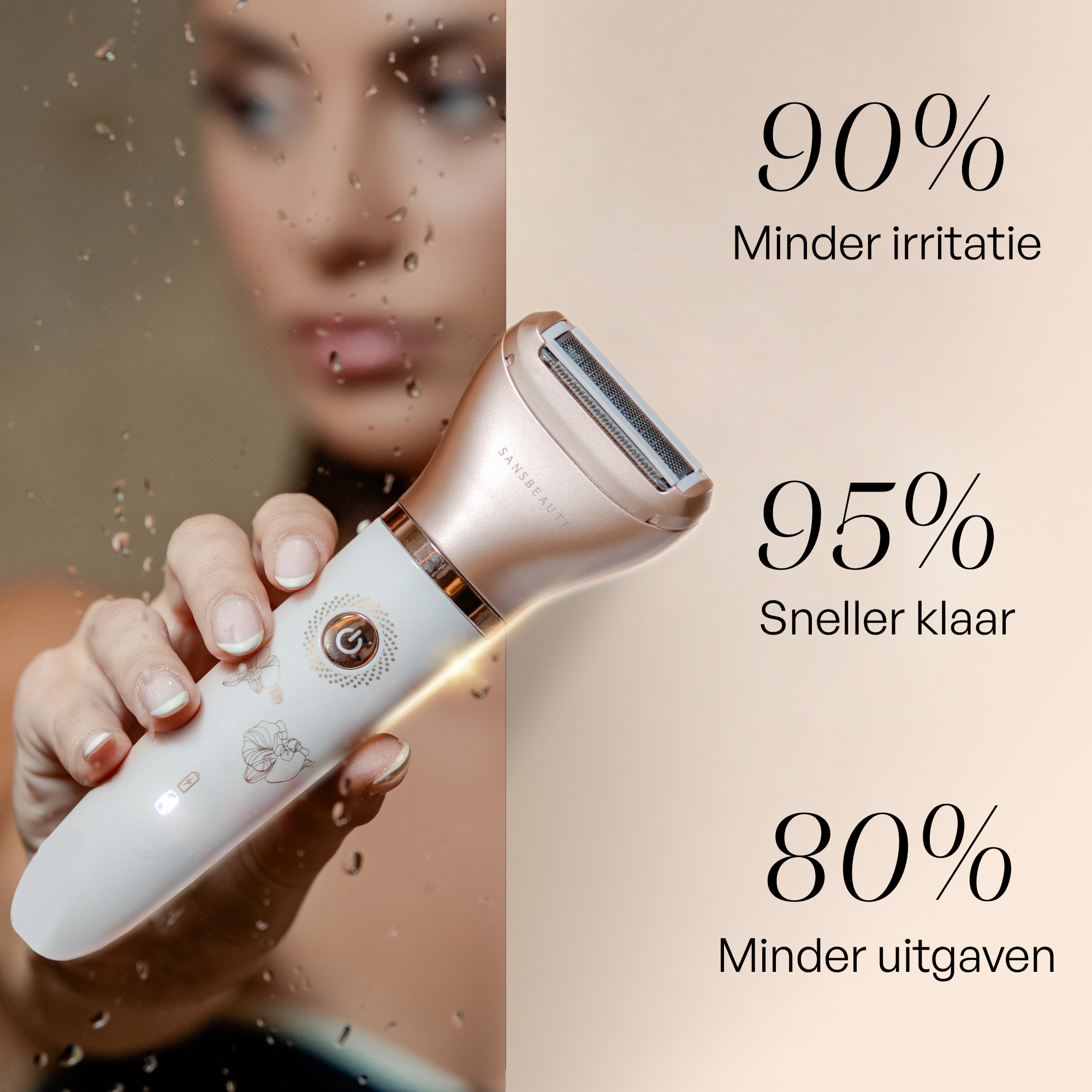 SANSBEAUTÉ® 2 IN 1 LADYSHAVE
