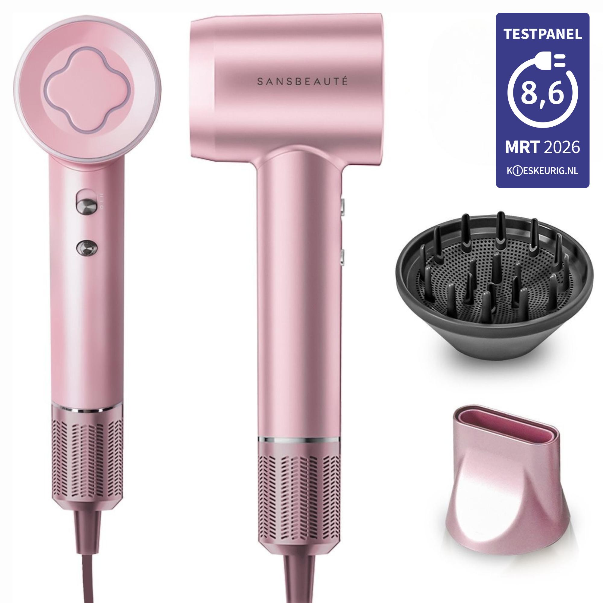 SANSBEAUTÉ® FÖHN MET DIFFUSER