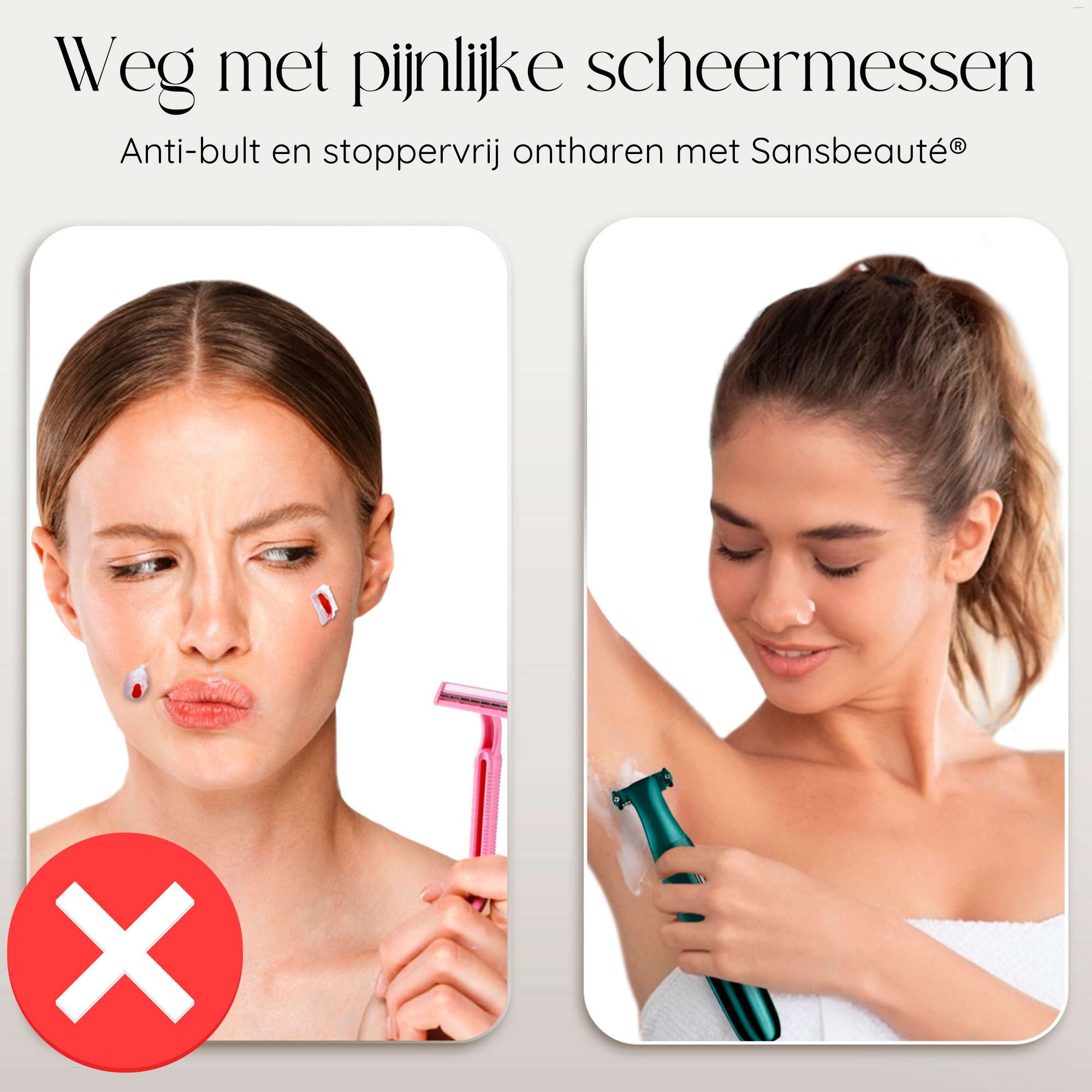 Sansbeauté® 4-in-1 Bikini Trimmer | Classic Green