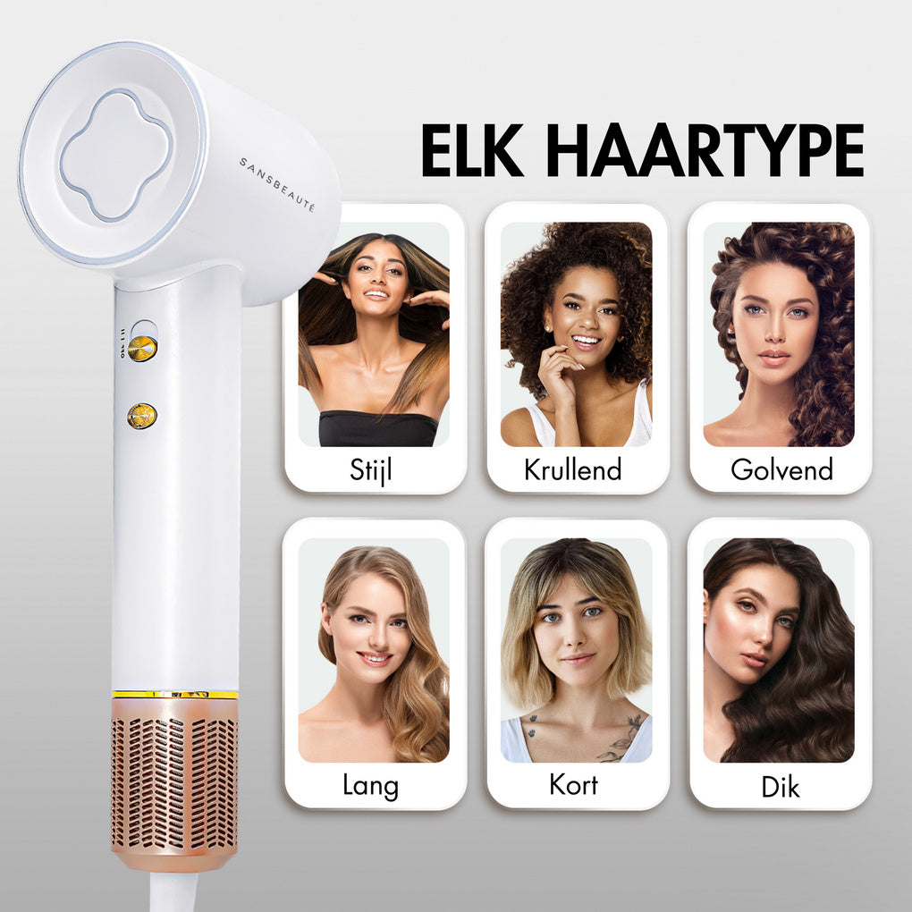 SANSBEAUTÉ® FÖHN MET DIFFUSER