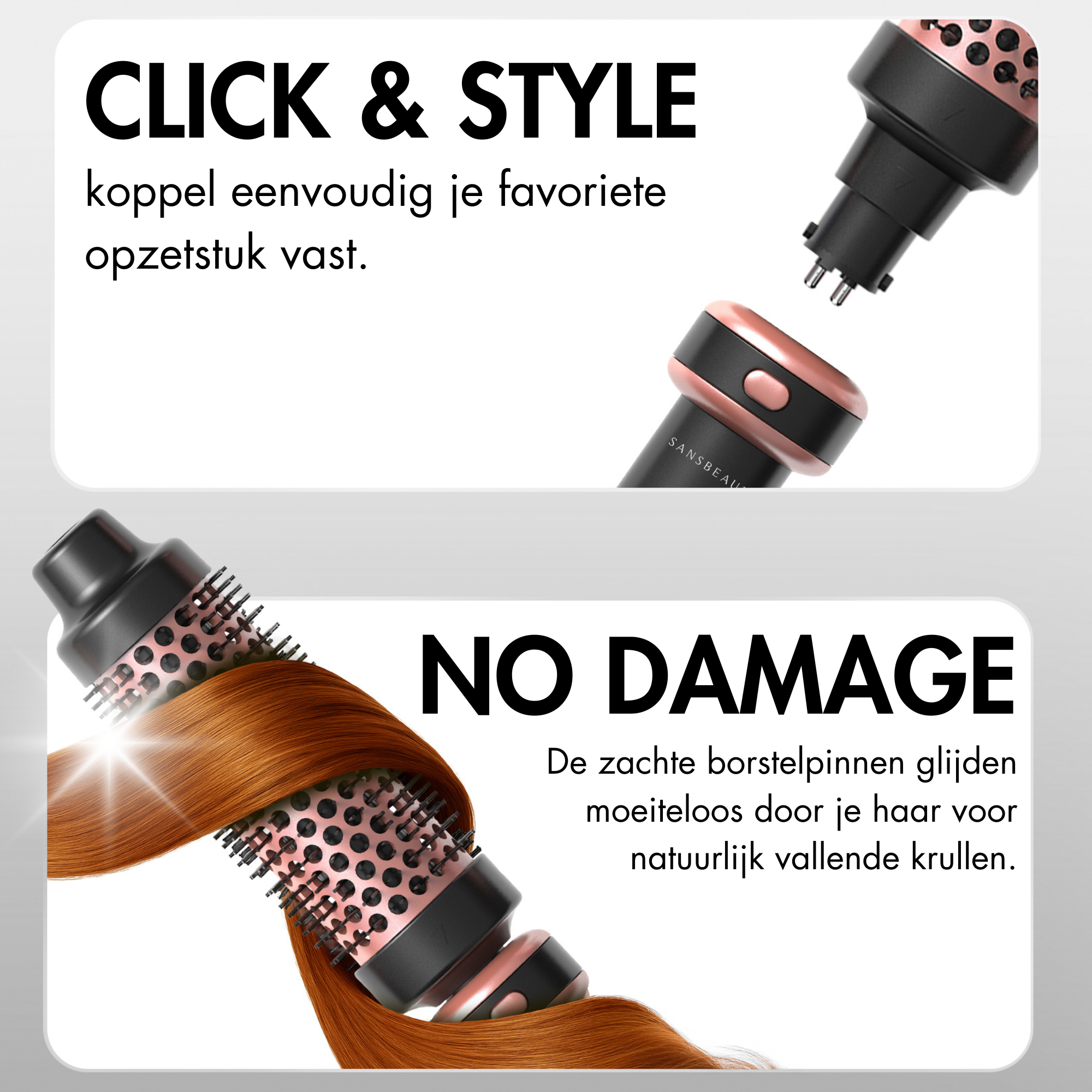 SANSBEAUTÉ® CURLING IRON - 6 IN 1