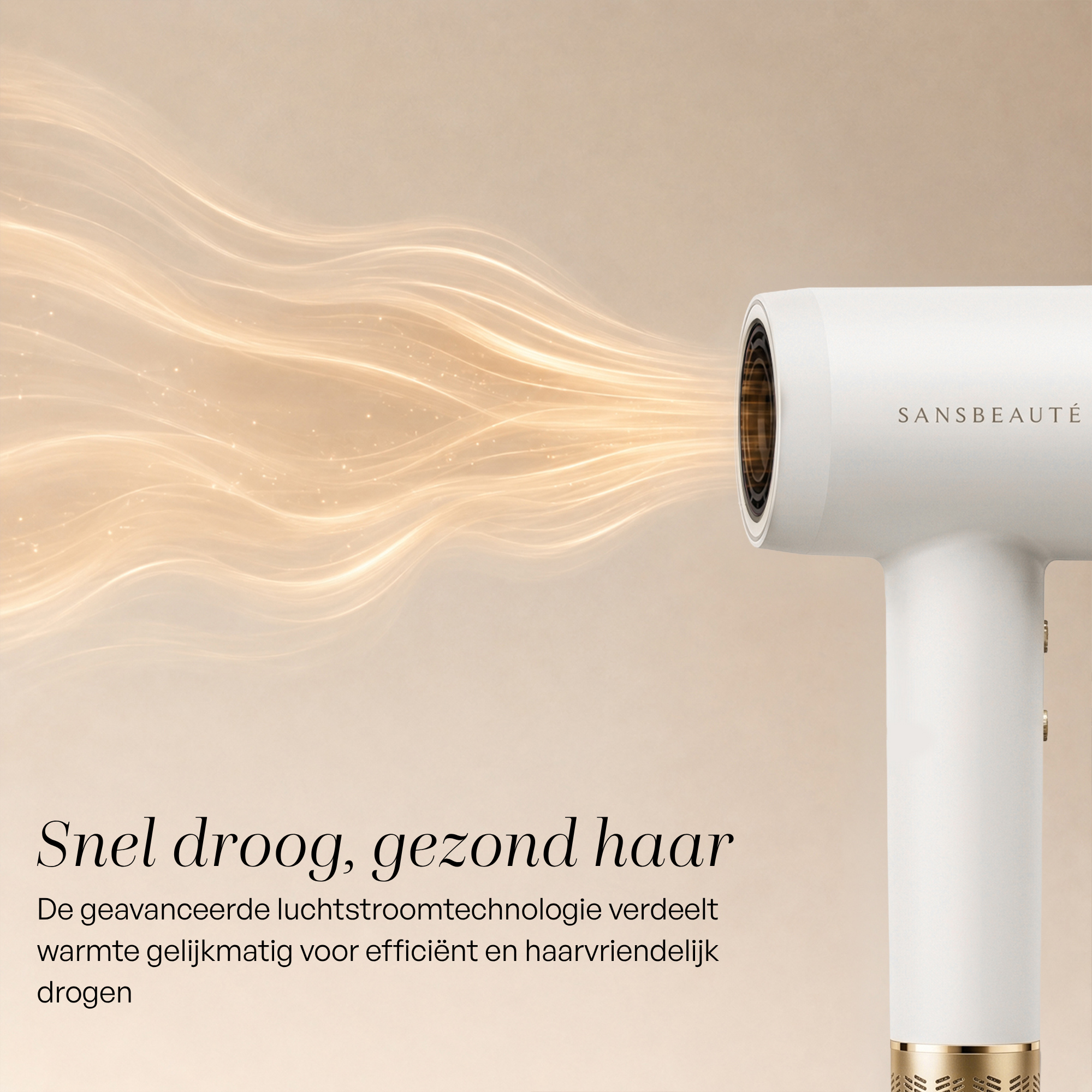 SANSBEAUTÉ® FÖHN MET DIFFUSER
