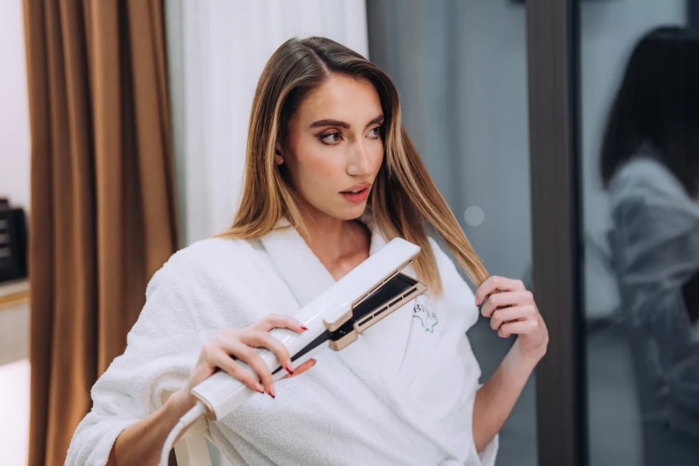 SANSBEAUTÉ® SANSTRAIGHT 2-IN-1 HAIR DRYER STRAIGHTENER