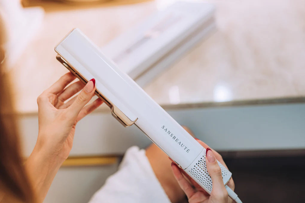 SANSBEAUTÉ® SANSTRAIGHT 2-IN-1 HAIR DRYER STRAIGHTENER