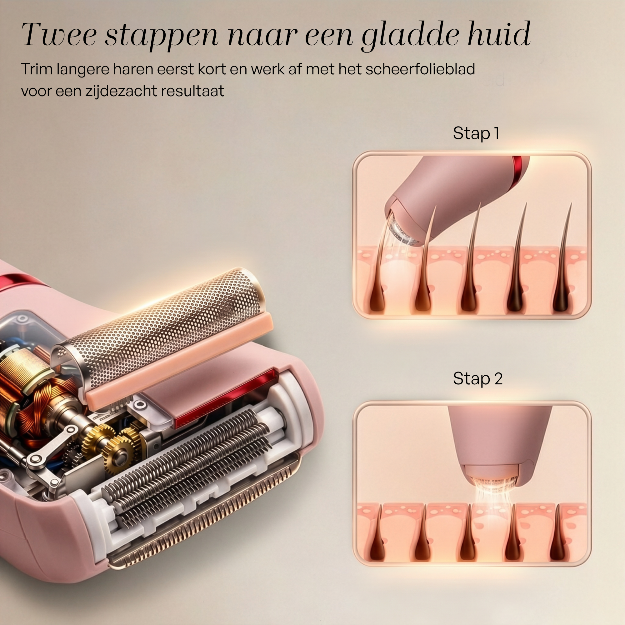 SANSBEAUTÉ® 3 IN 1 LADYSHAVE