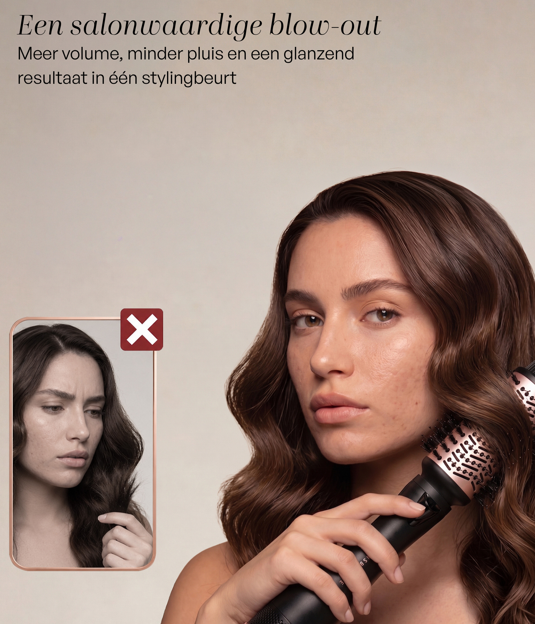 SANSBEAUTÉ® FÖHNBORSTE - 4 I 1