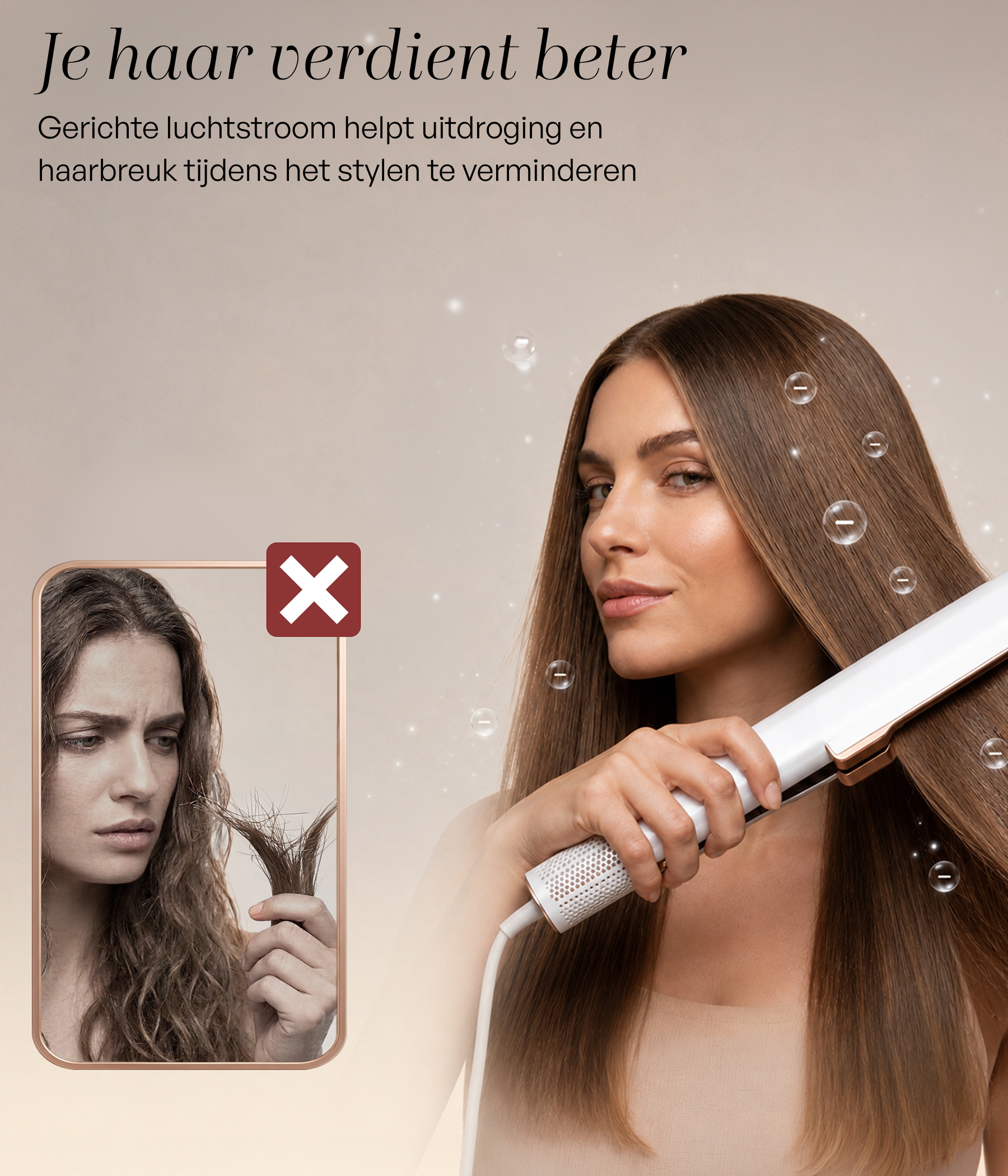 SANSBEAUTÉ® SANSTRAIGHT NASS-TROCKEN-GLÄTTEISEN