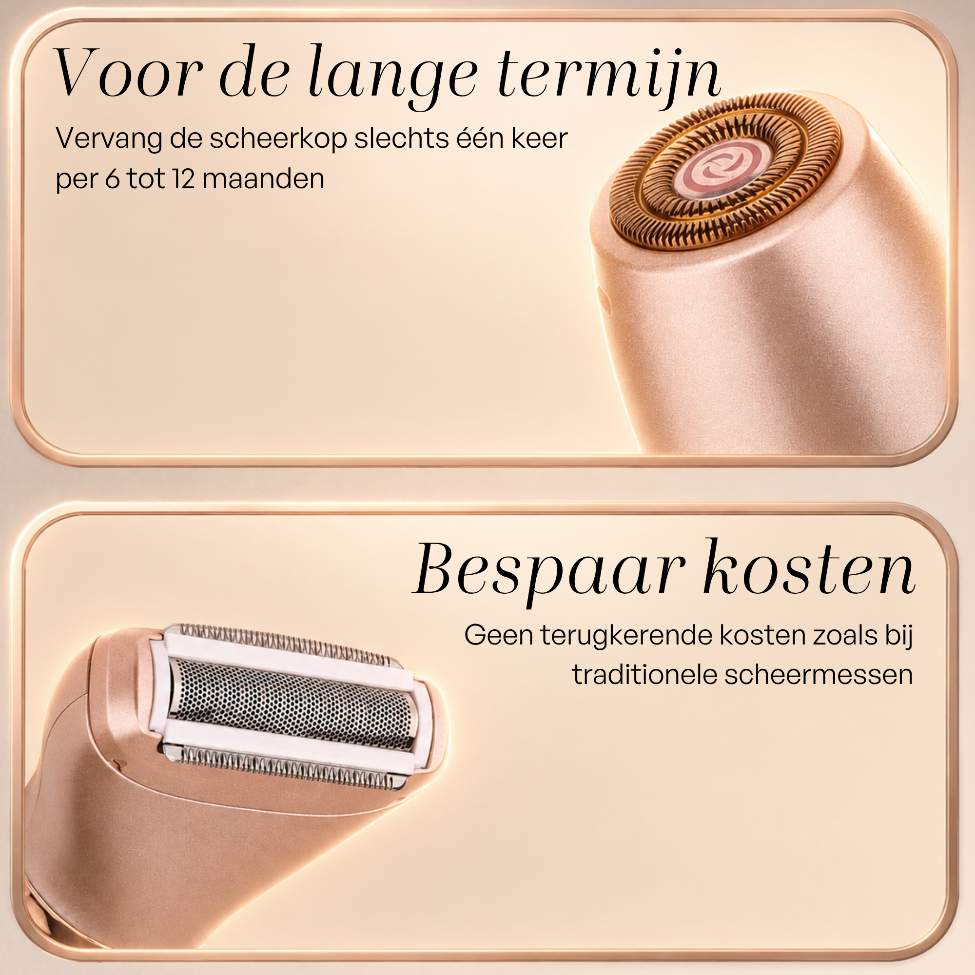 SANSBEAUTÉ® 2 I 1 DAMRAKAPPARE