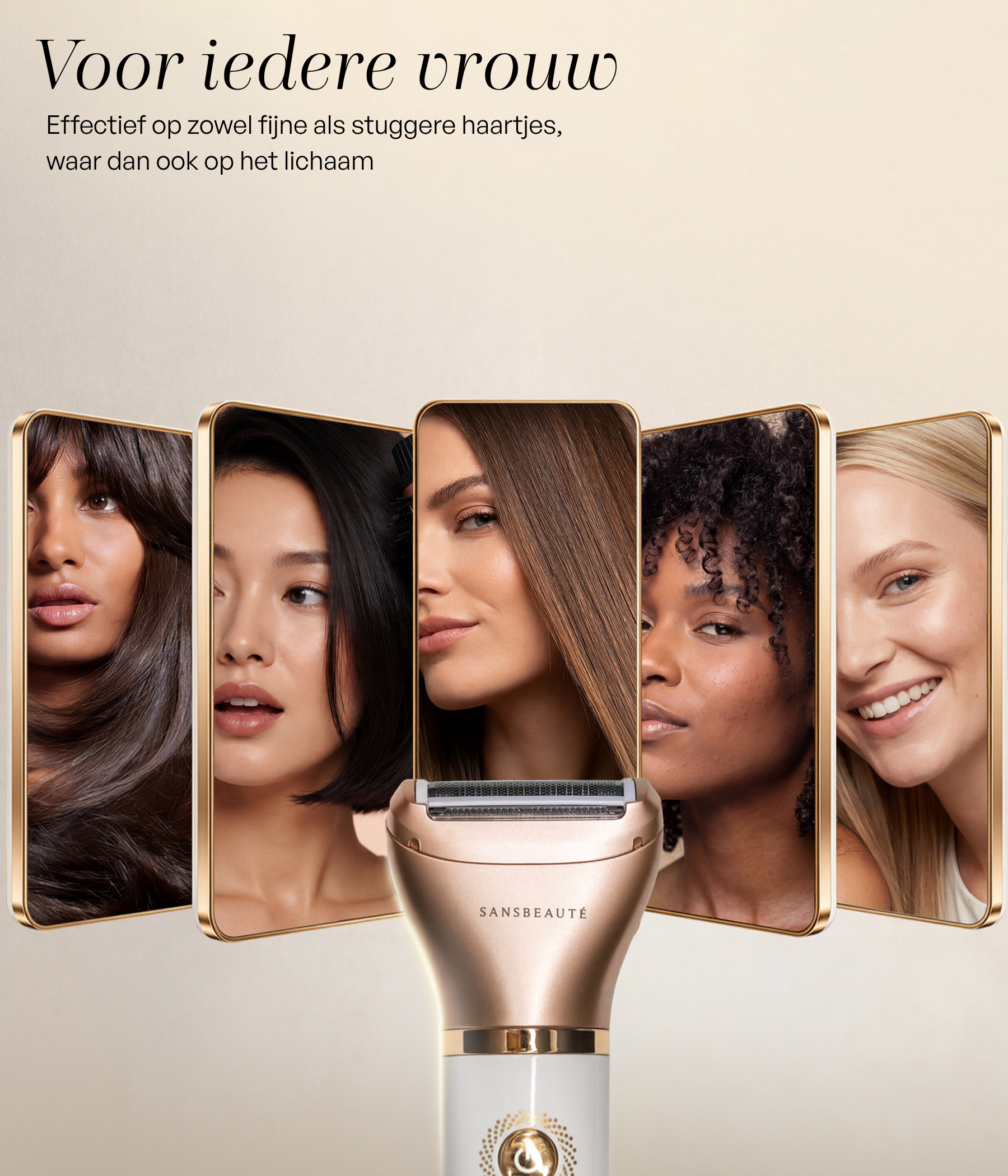 SANSBEAUTÉ® 2 IN 1 RASOIO PER DONNA