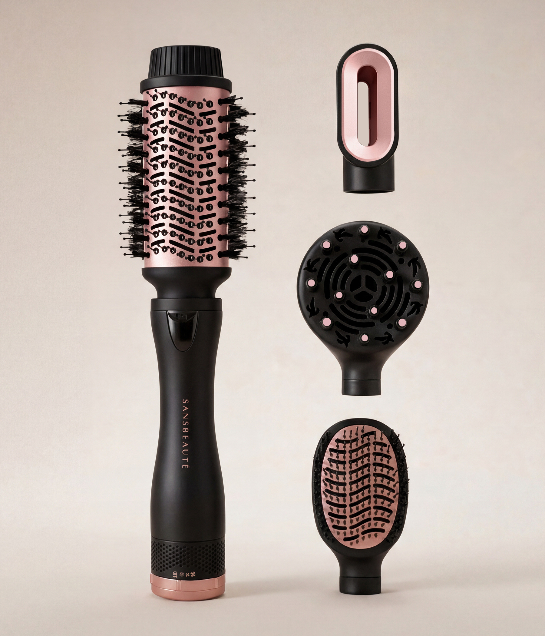 SANSBEAUTÉ® FÖHNBORSTE - 4 I 1