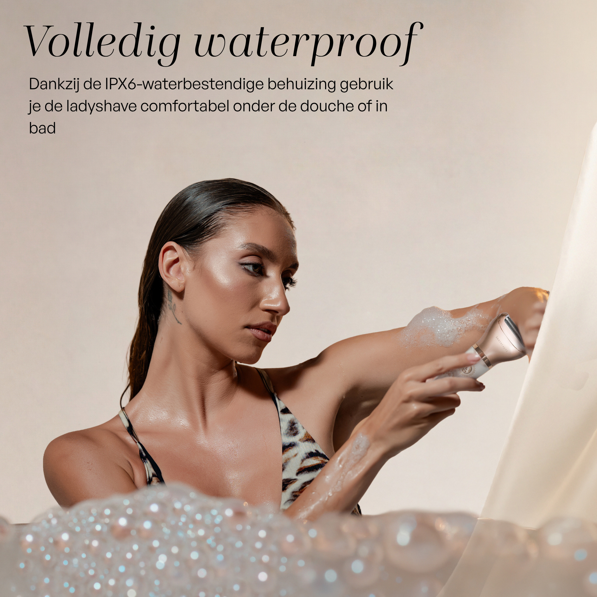 SANSBEAUTÉ® 2 I 1 DAMRAKAPPARE