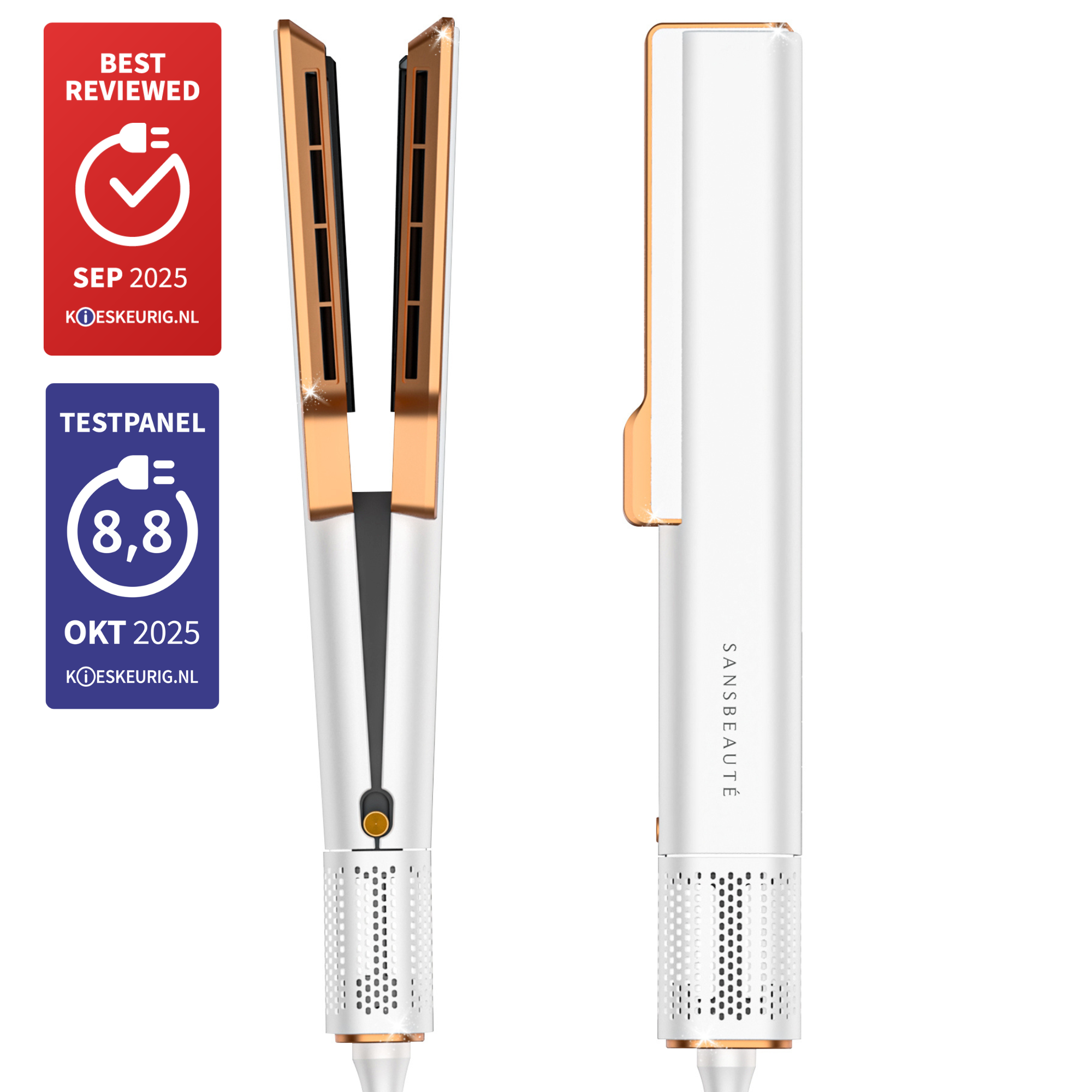 SANSBEAUTÉ® SANSTRAIGHT 2-IN-1 HAARGLÄTTER