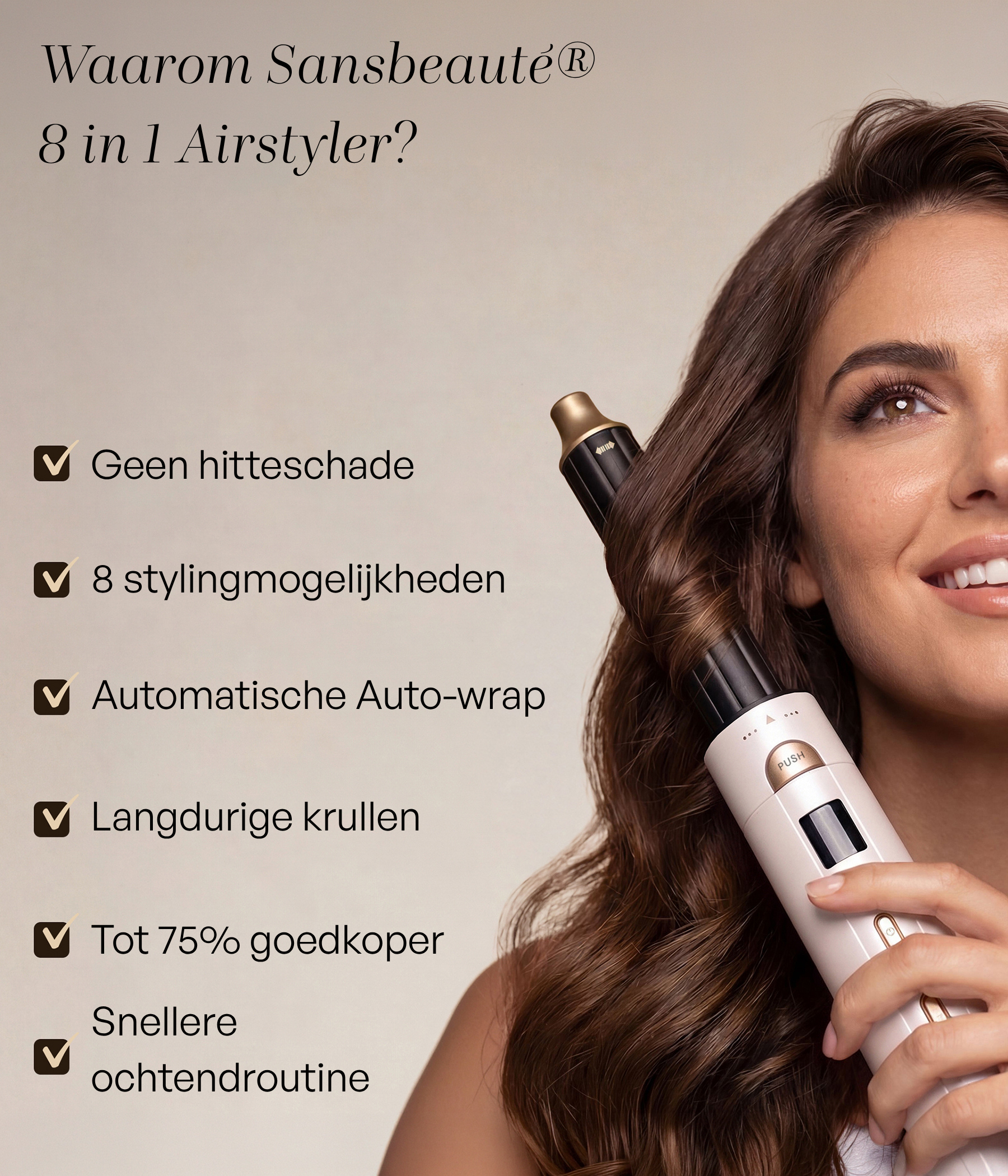 SANSBEAUTÉ® 8-IN-1 STYLER AD ARIA