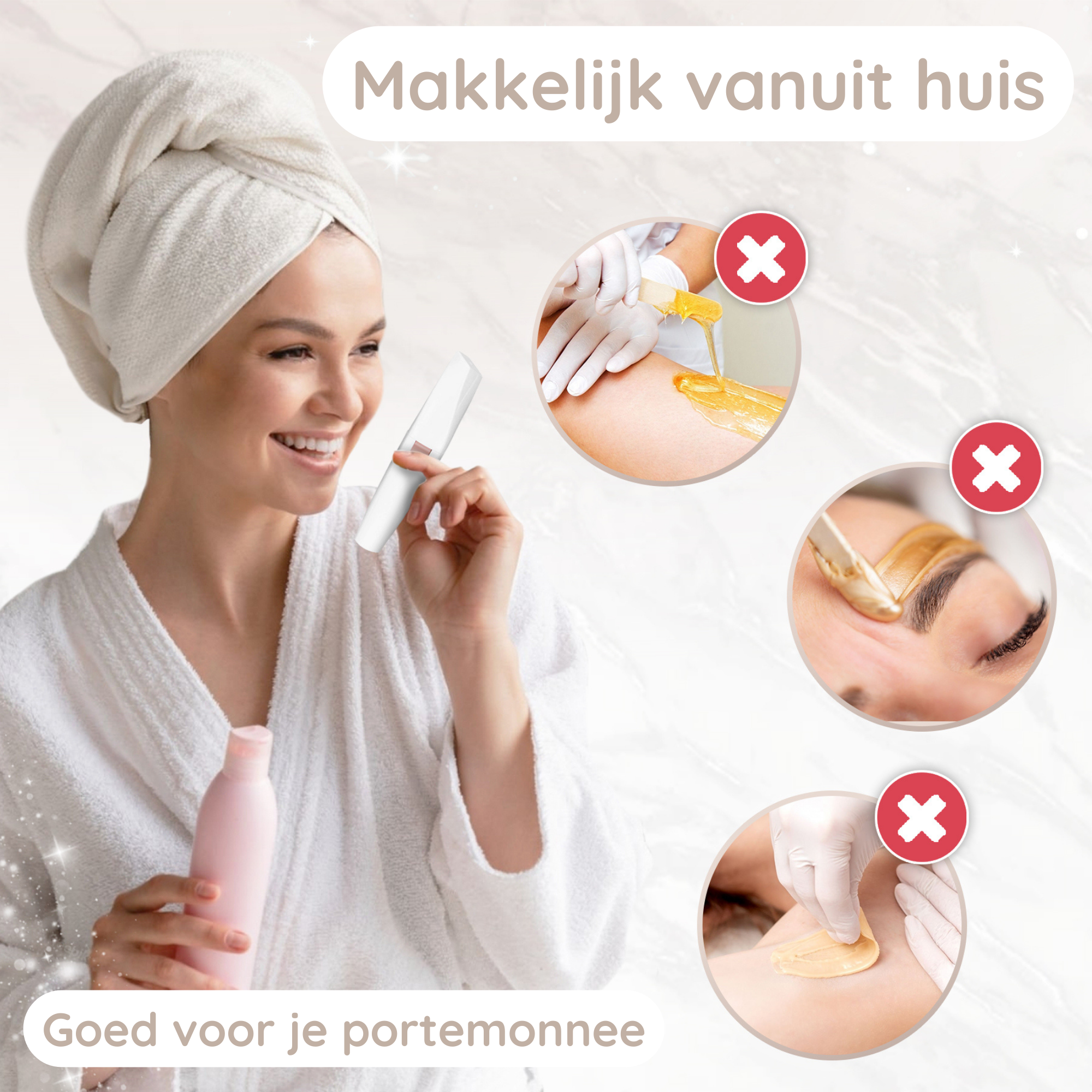 SANSBEAUTÉ® 2-IN-1 WENKBRAUW TRIMMER