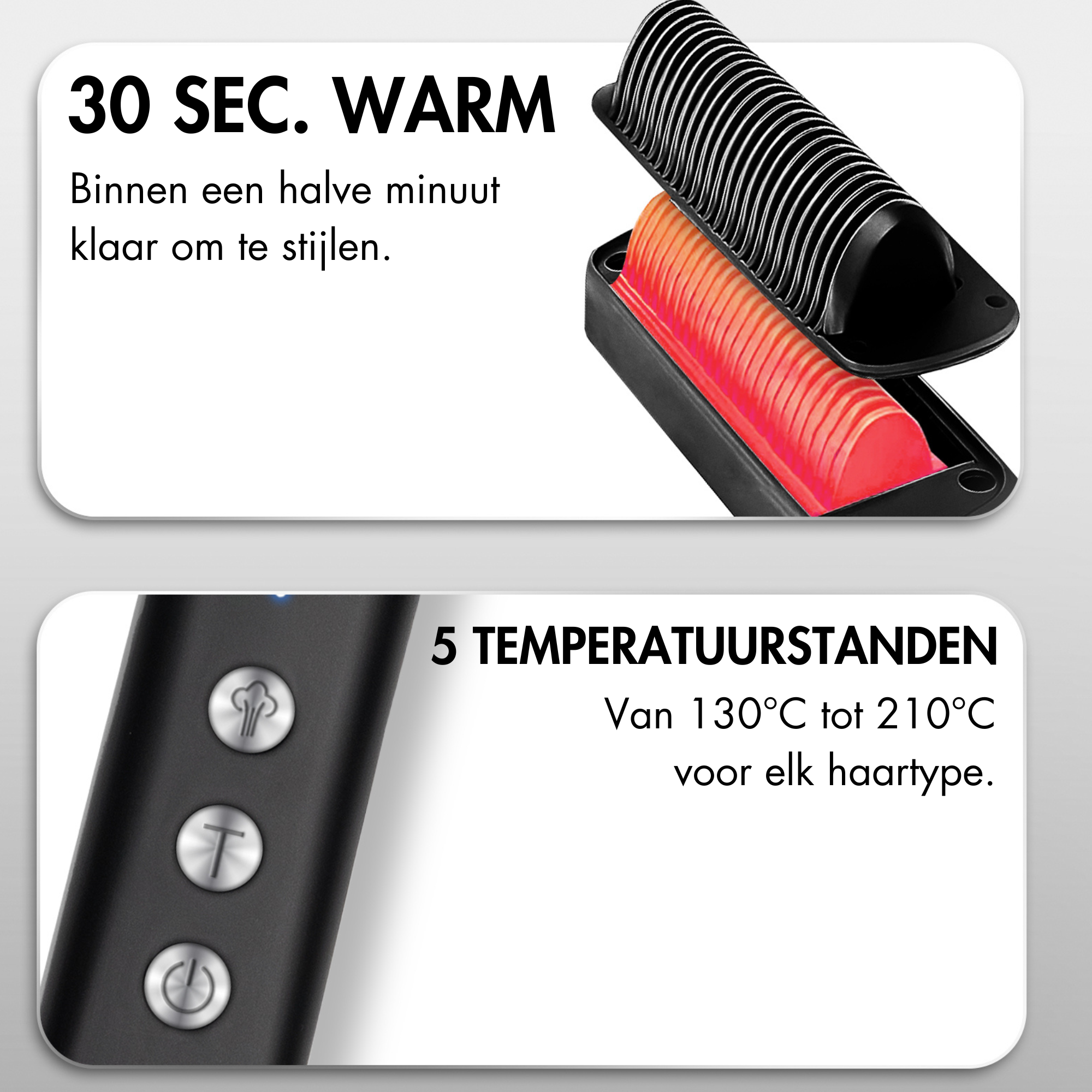 SANSBEAUTÉ® STOOMSTIJLTANG PRO