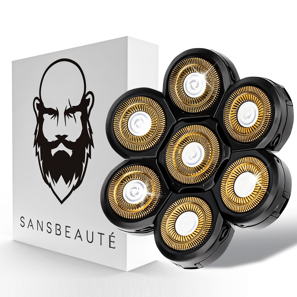 Sansbeauté® SkullSharp Classic Scheerkop | 7 Bladen