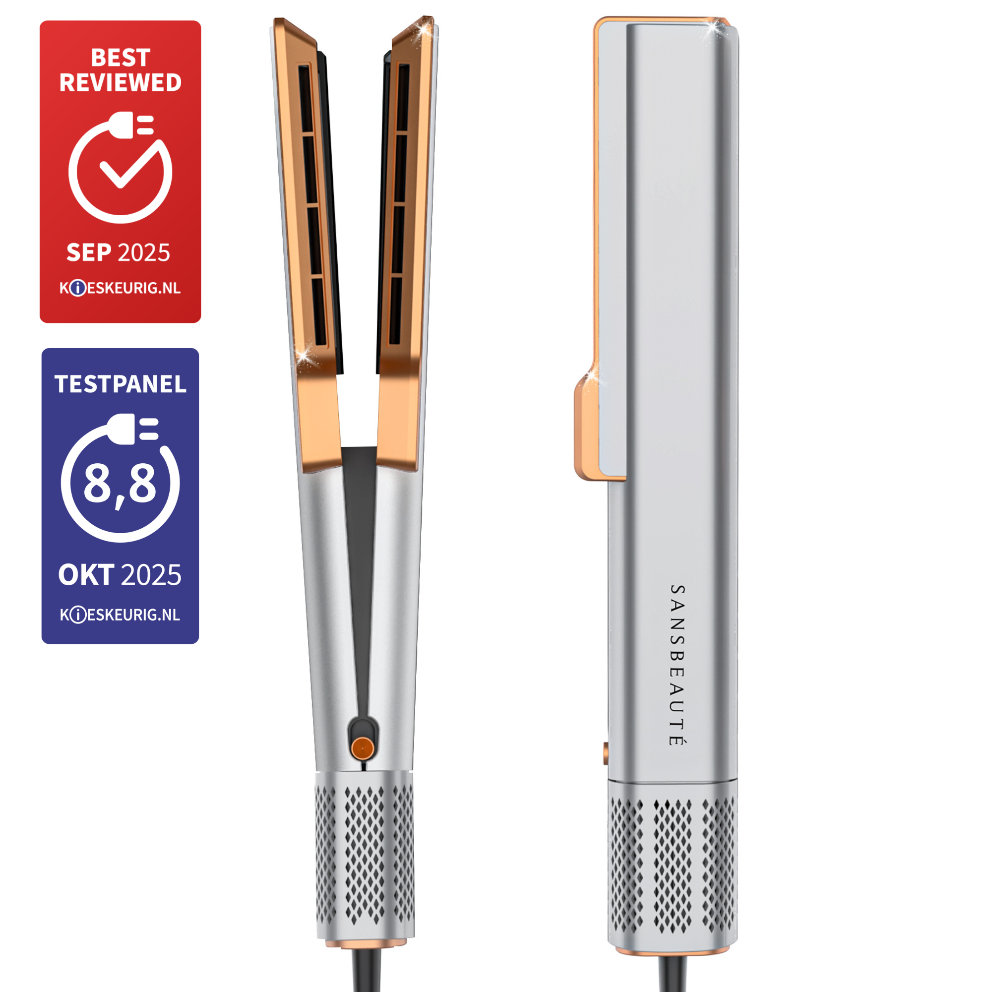 SANSBEAUTÉ® SANSTRAIGHT WET-TO-DRY STIJLTANG