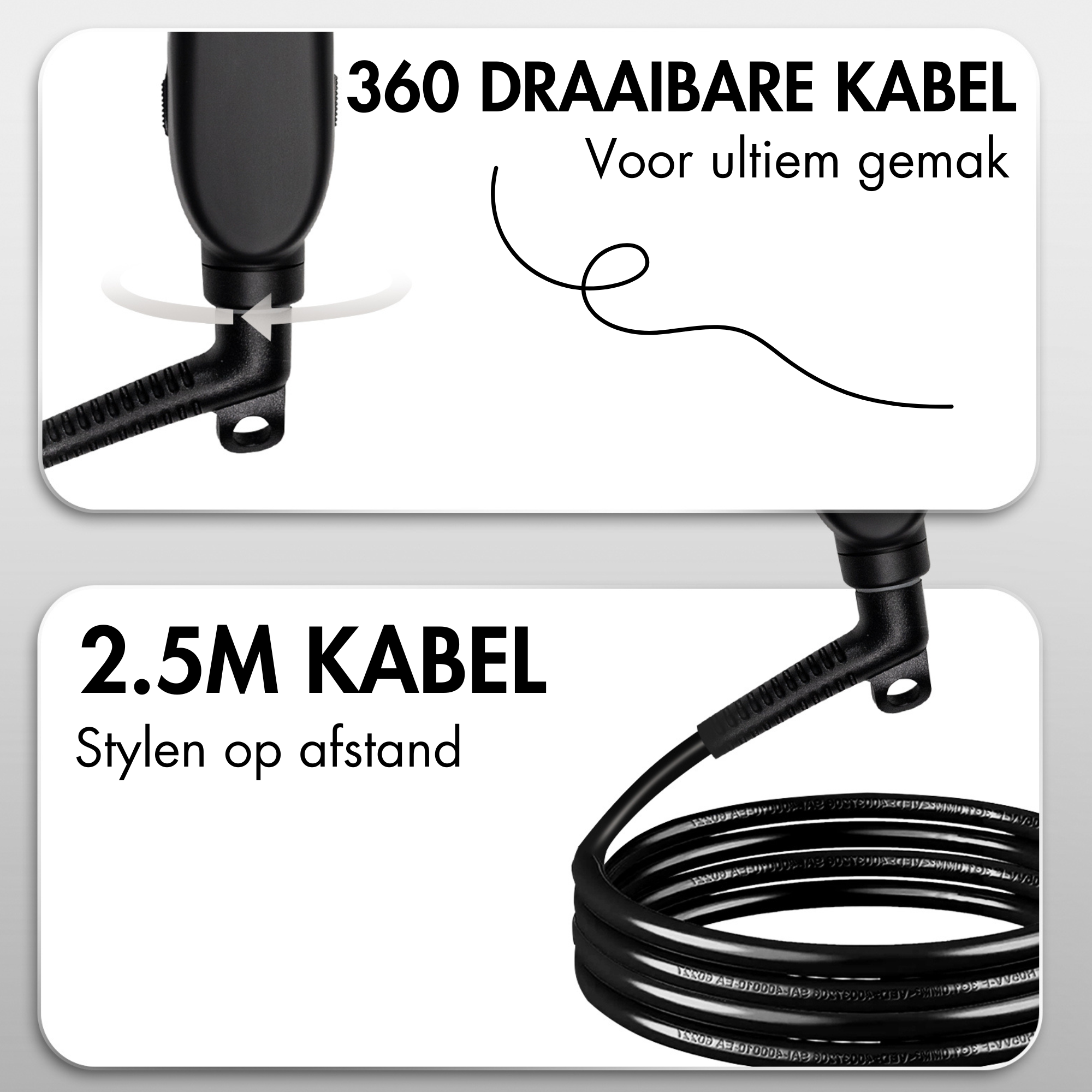 SANSBEAUTÉ® STOOMSTIJLTANG PRO
