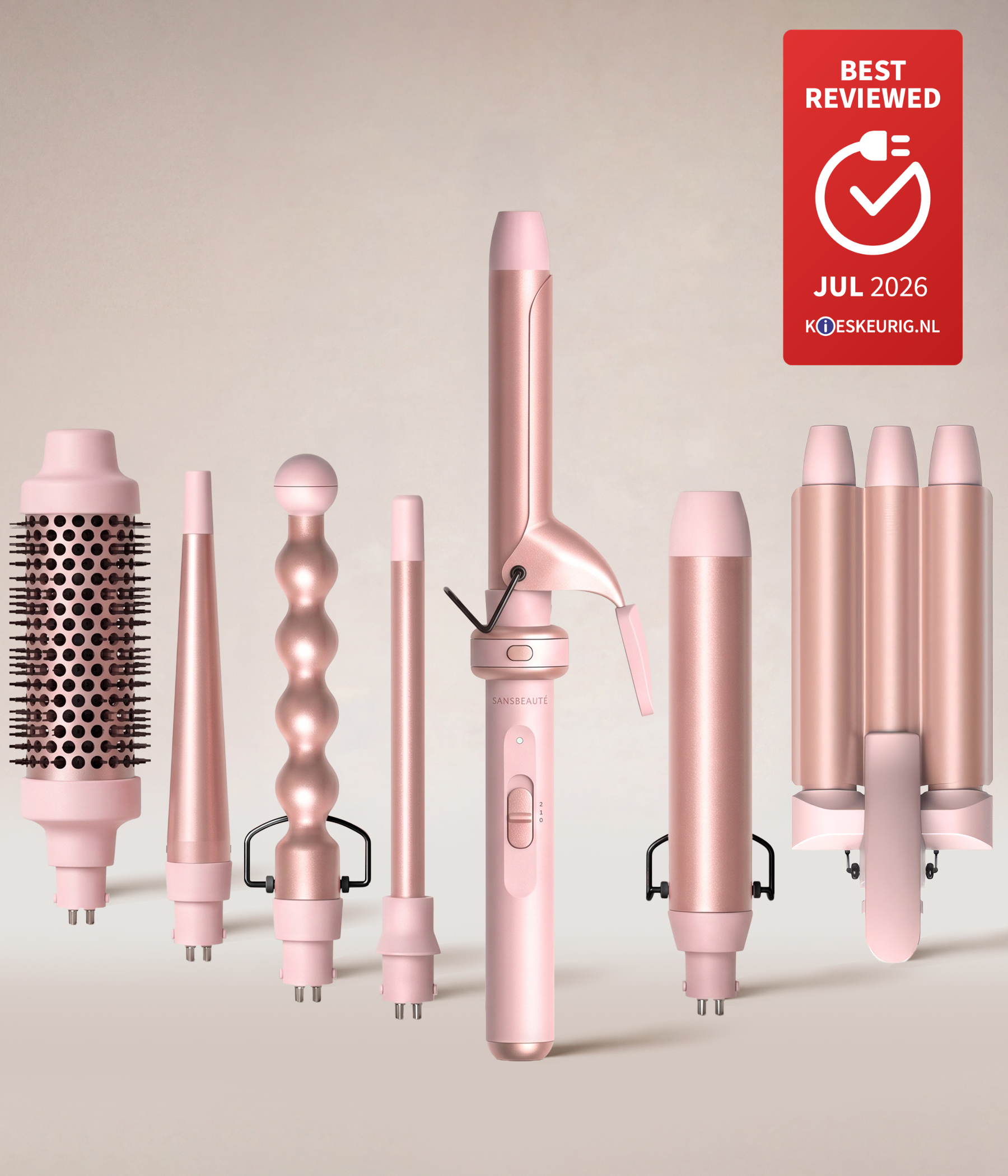 SANSBEAUTÉ® 7 IN 1 KRULTANG