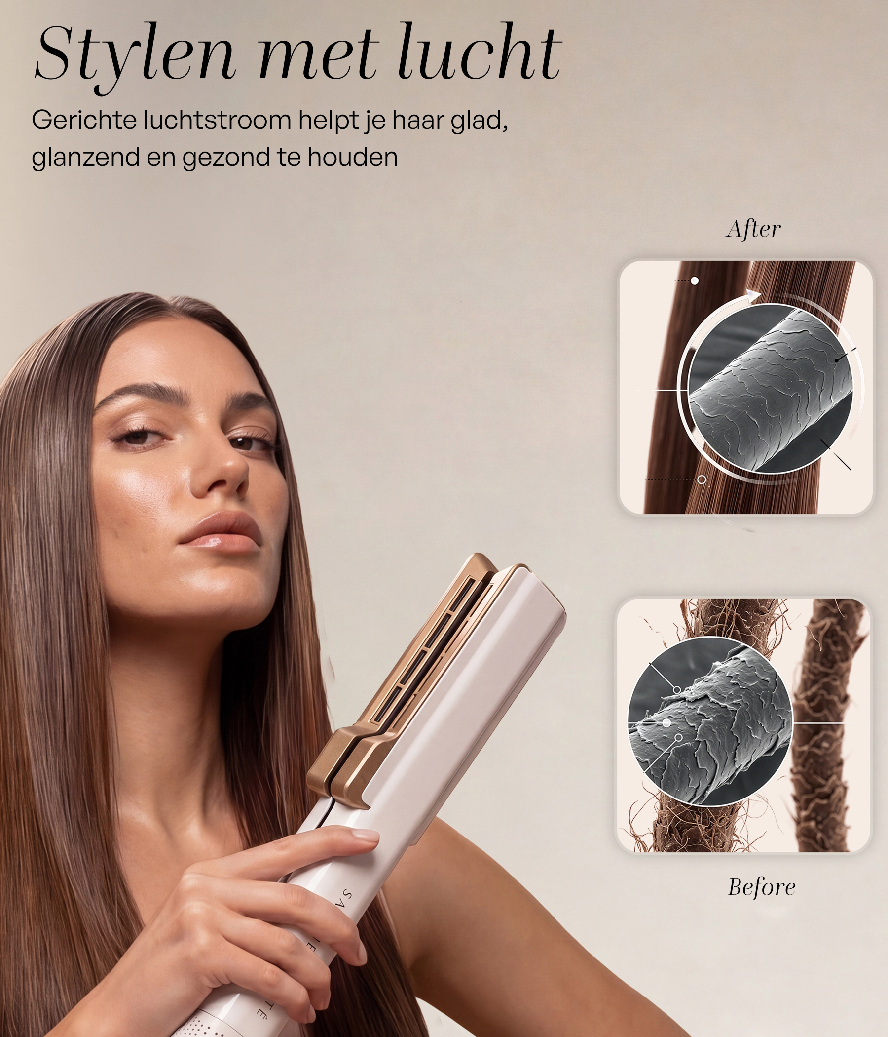 SANSBEAUTÉ® SANSTRAIGHT NASS-TROCKEN-GLÄTTEISEN