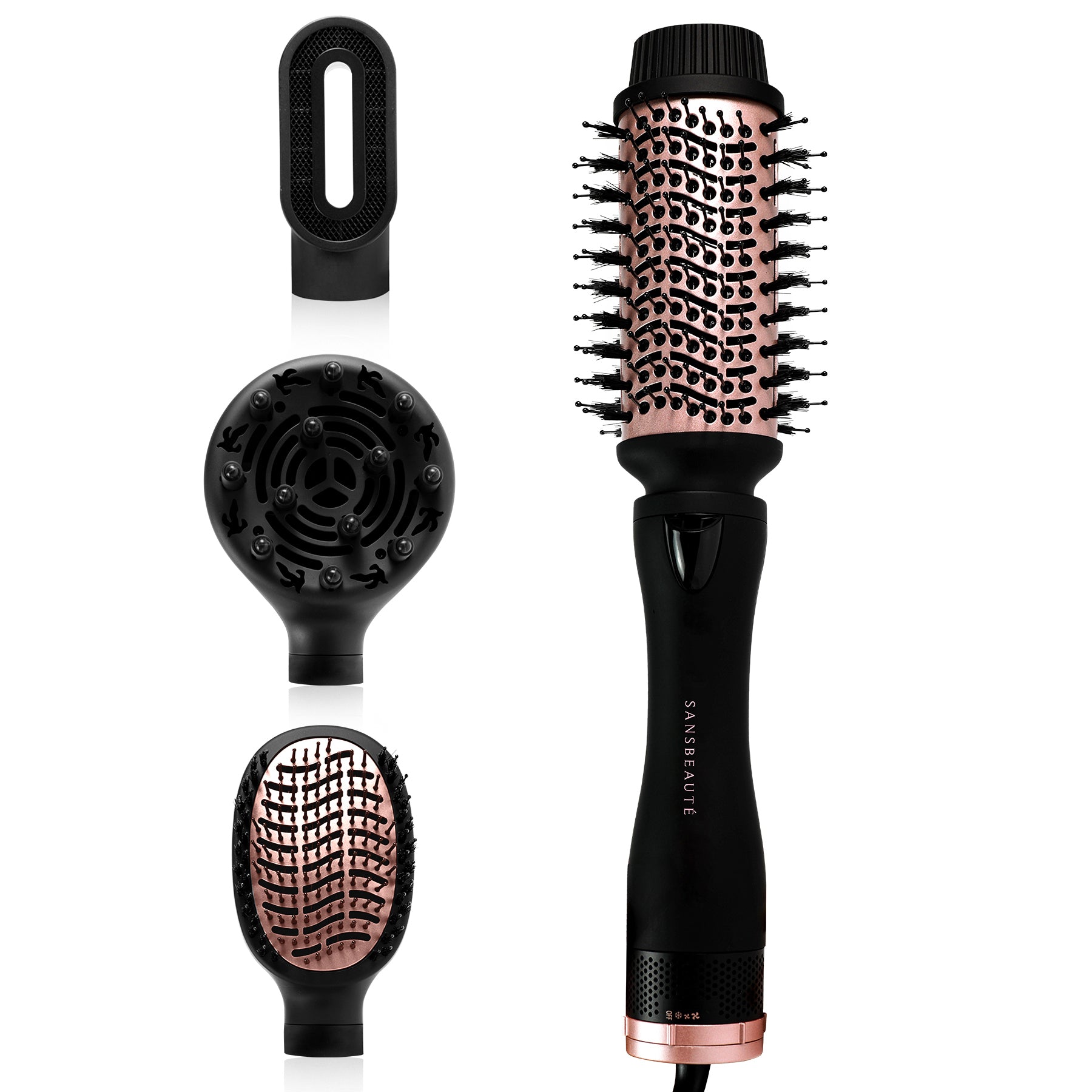 SANSBEAUTÉ® FÖHNBORSTEL - 4 IN 1