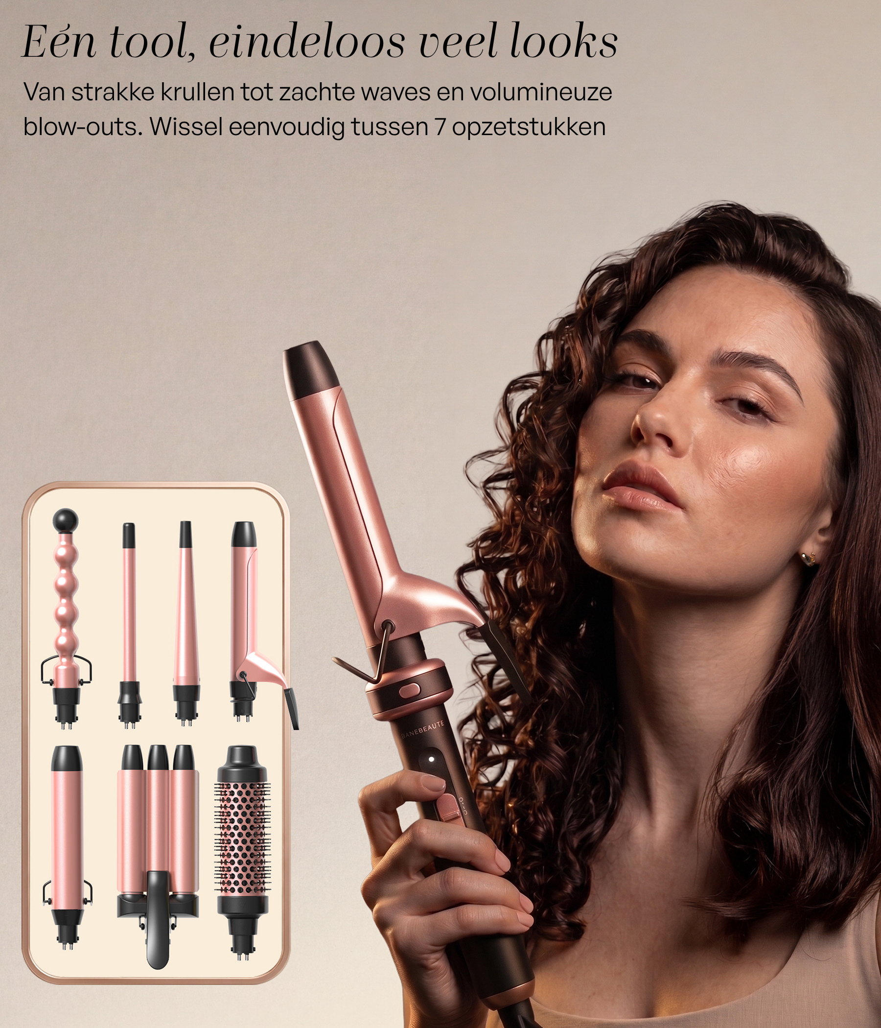 SANSBEAUTÉ® 7 IN 1 KRULTANG