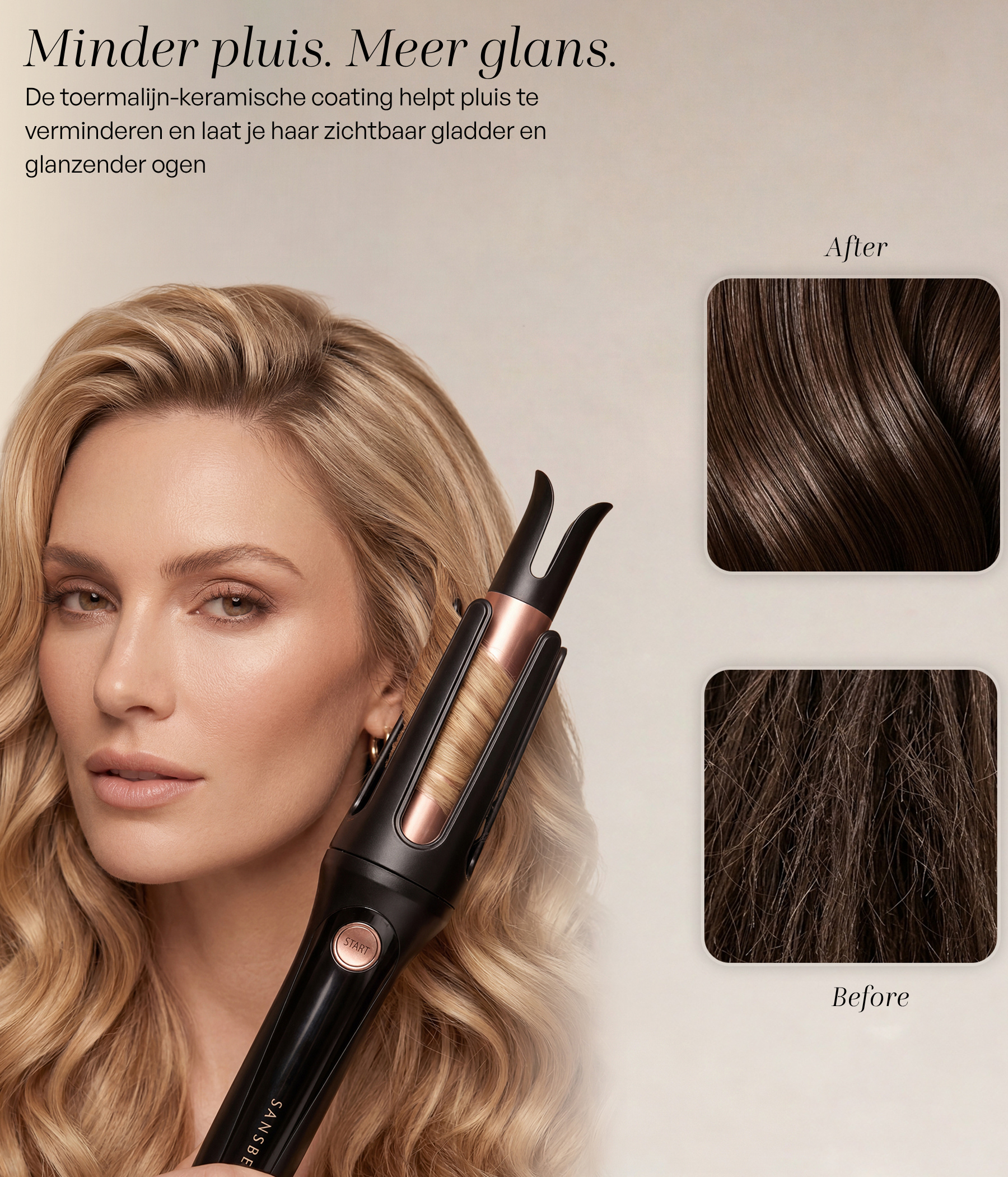 SANSBEAUTÉ® AUTOMATISCHE KRULTANG