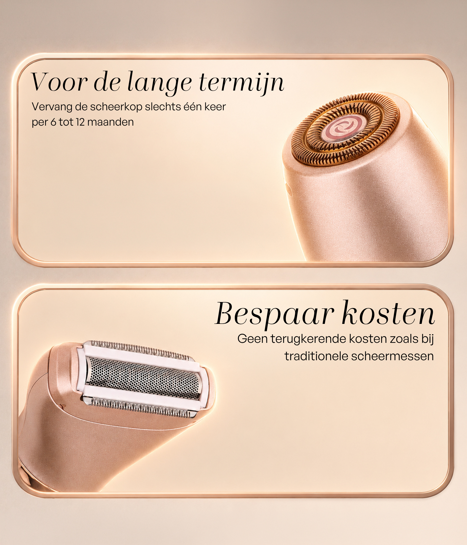 SANSBEAUTÉ® 2 IN 1 RASOIO PER DONNA