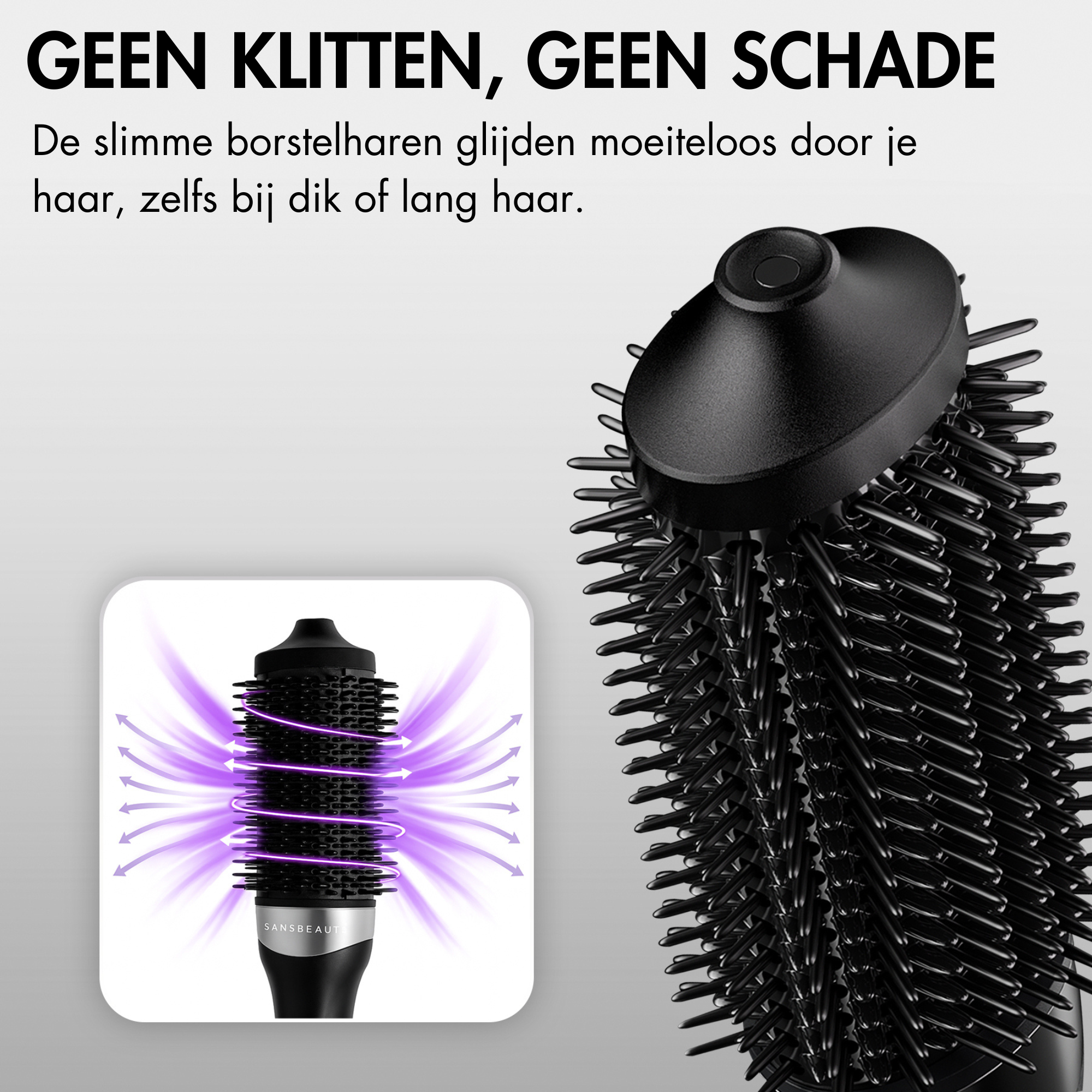 SANSBEAUTÉ® WET-TO-DRY FÖHNBORSTEL