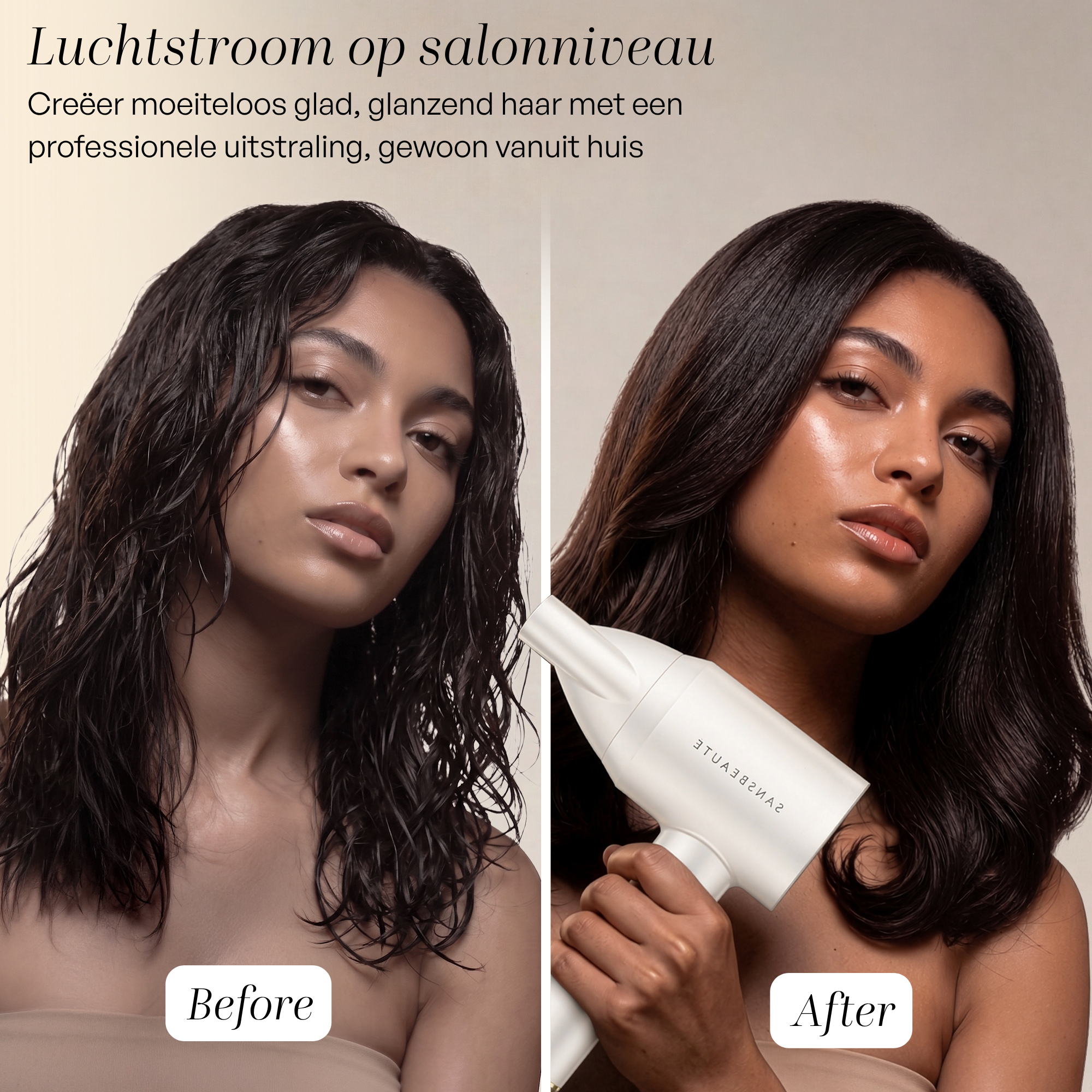 SANSBEAUTÉ® FÖHN MET DIFFUSER