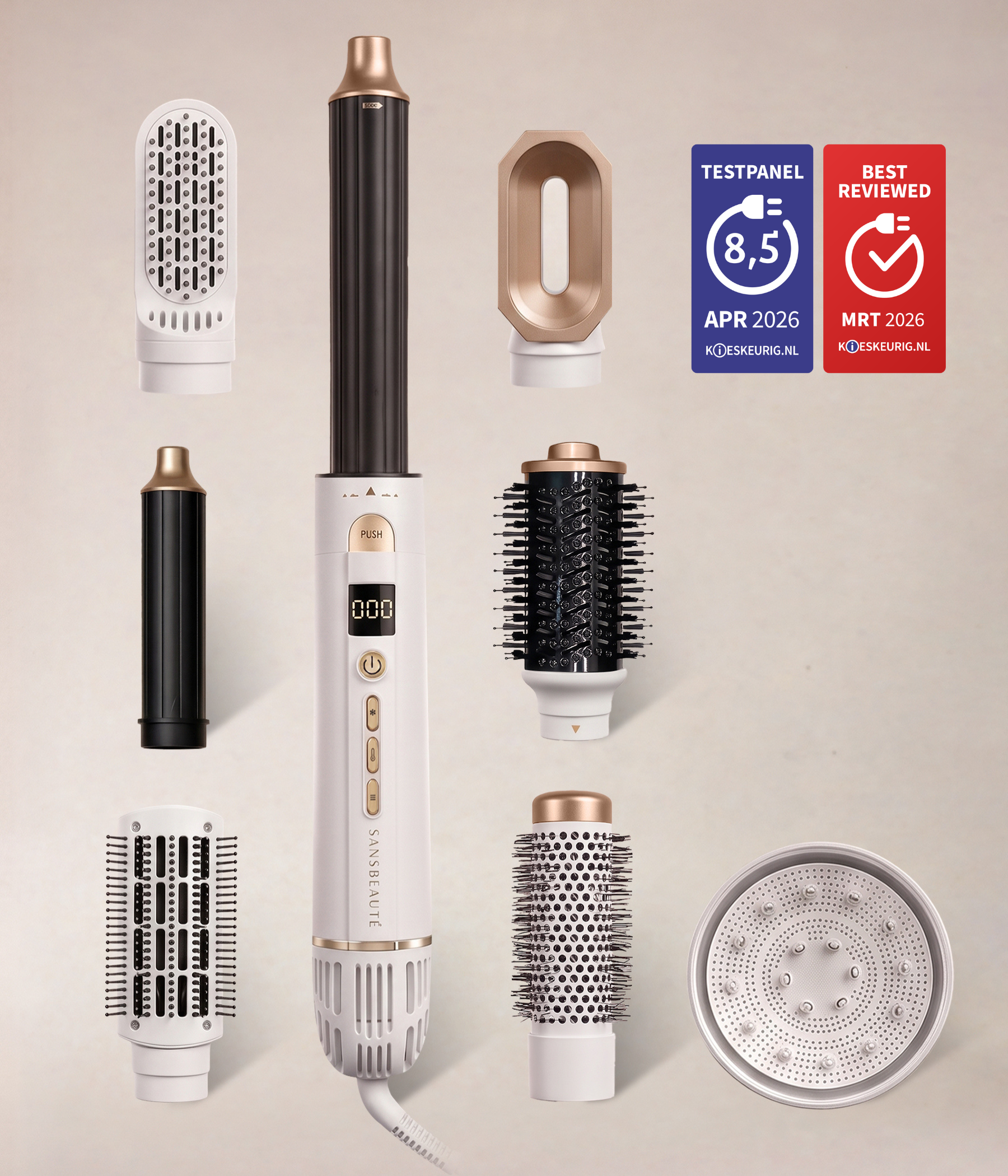 SANSBEAUTÉ® 8-IN-1 STYLER AD ARIA