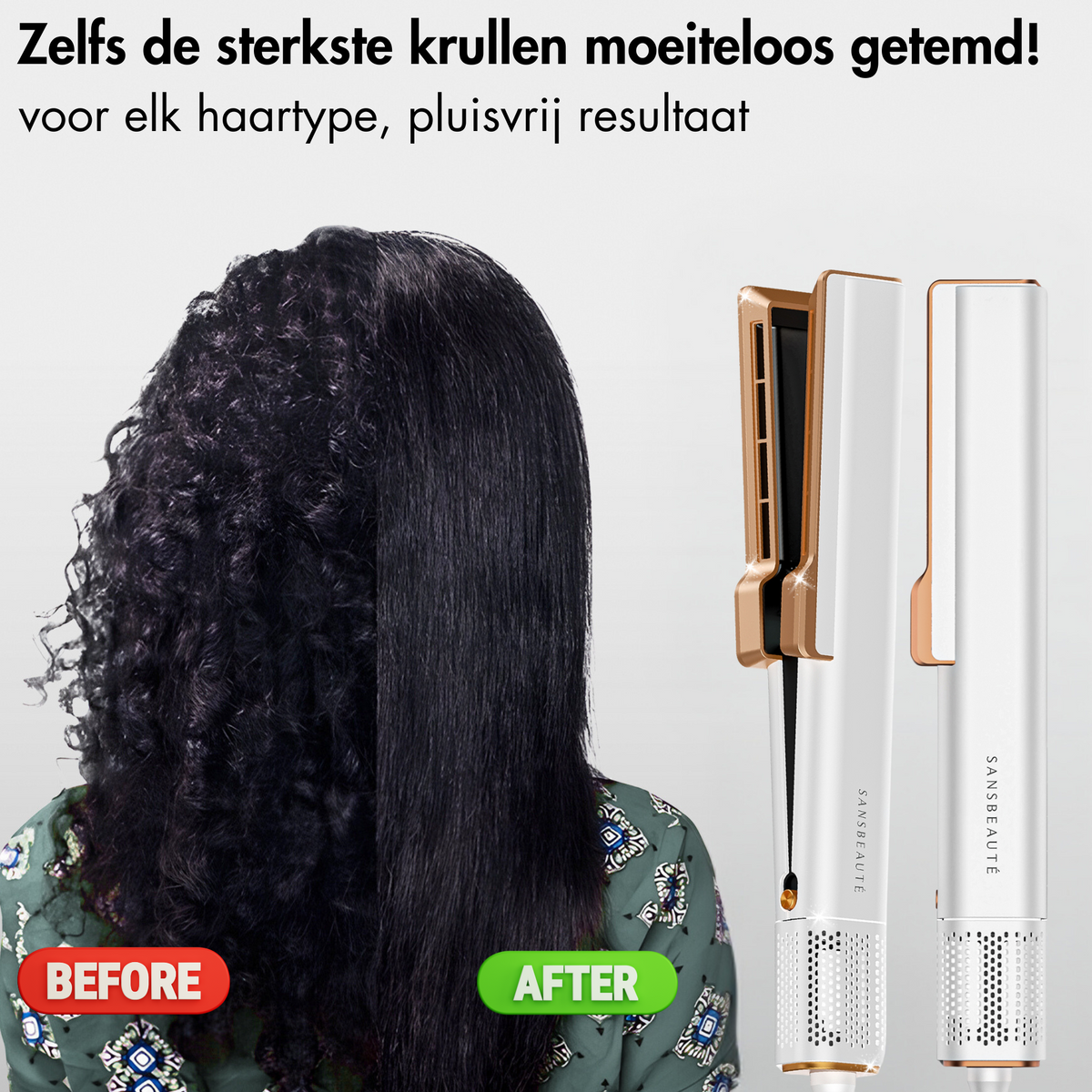 SANSBEAUTÉ® SANSTRAIGHT 2-IN-1 HAARGLÄTTER