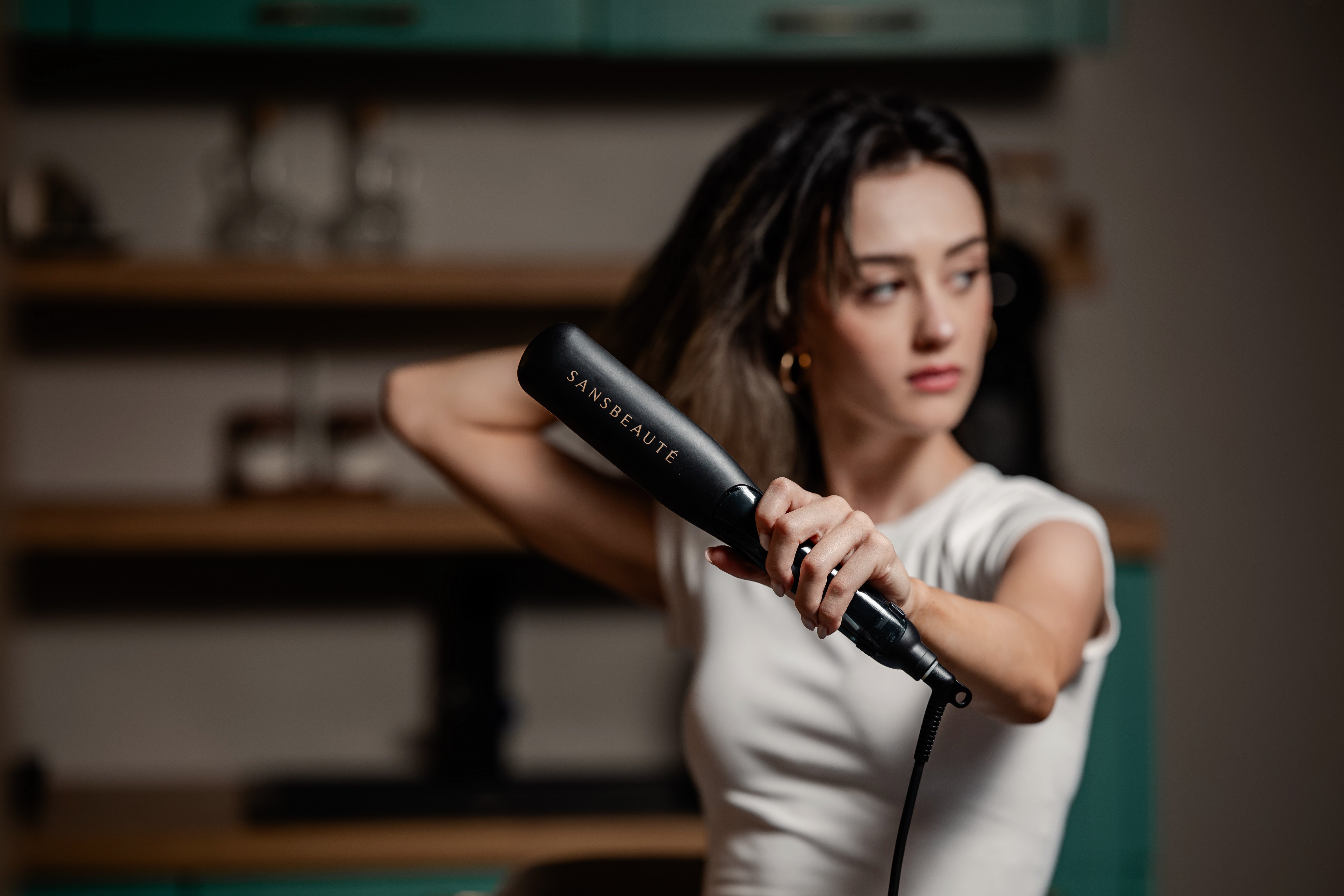 SANSBEAUTÉ® STOOMSTIJLTANG PRO