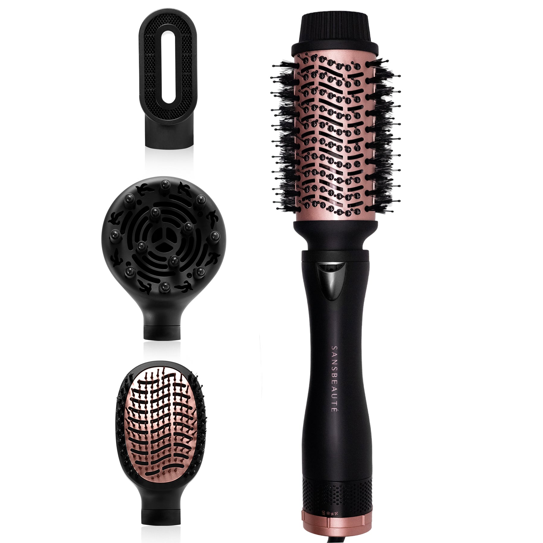 SANSBEAUTÉ® FÖHNBORSTEL - 4 IN 1