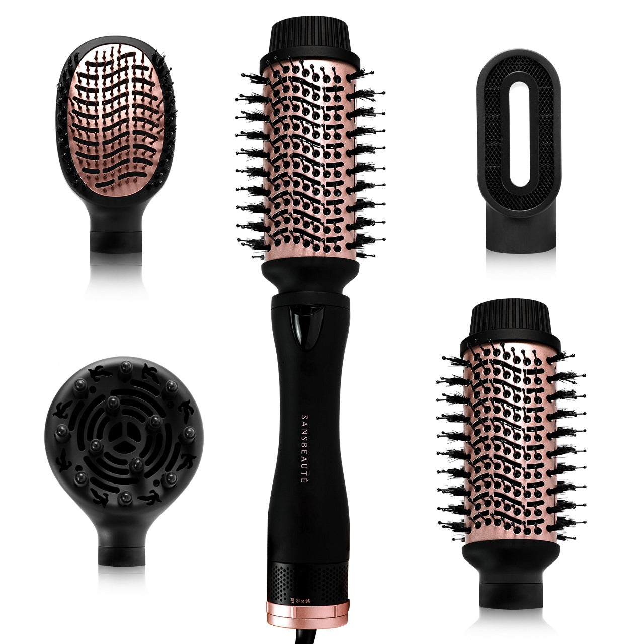 SANSBEAUTÉ® FÖHNBORSTEL - 4 IN 1