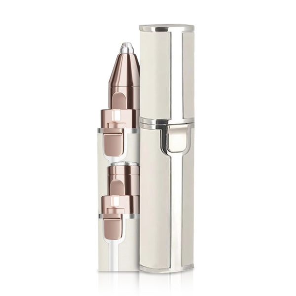 Sansbeauté® 2-in-1 Augenbrauen- und Gesichtstrimmer | Weiße Ausgabe