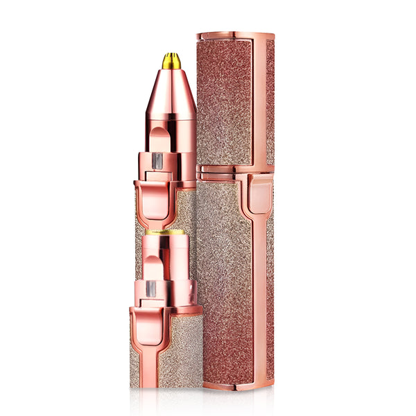 Sansbeauté® 2-in-1 Augenbrauen- und Gesichtstrimmer | Weiße Ausgabe